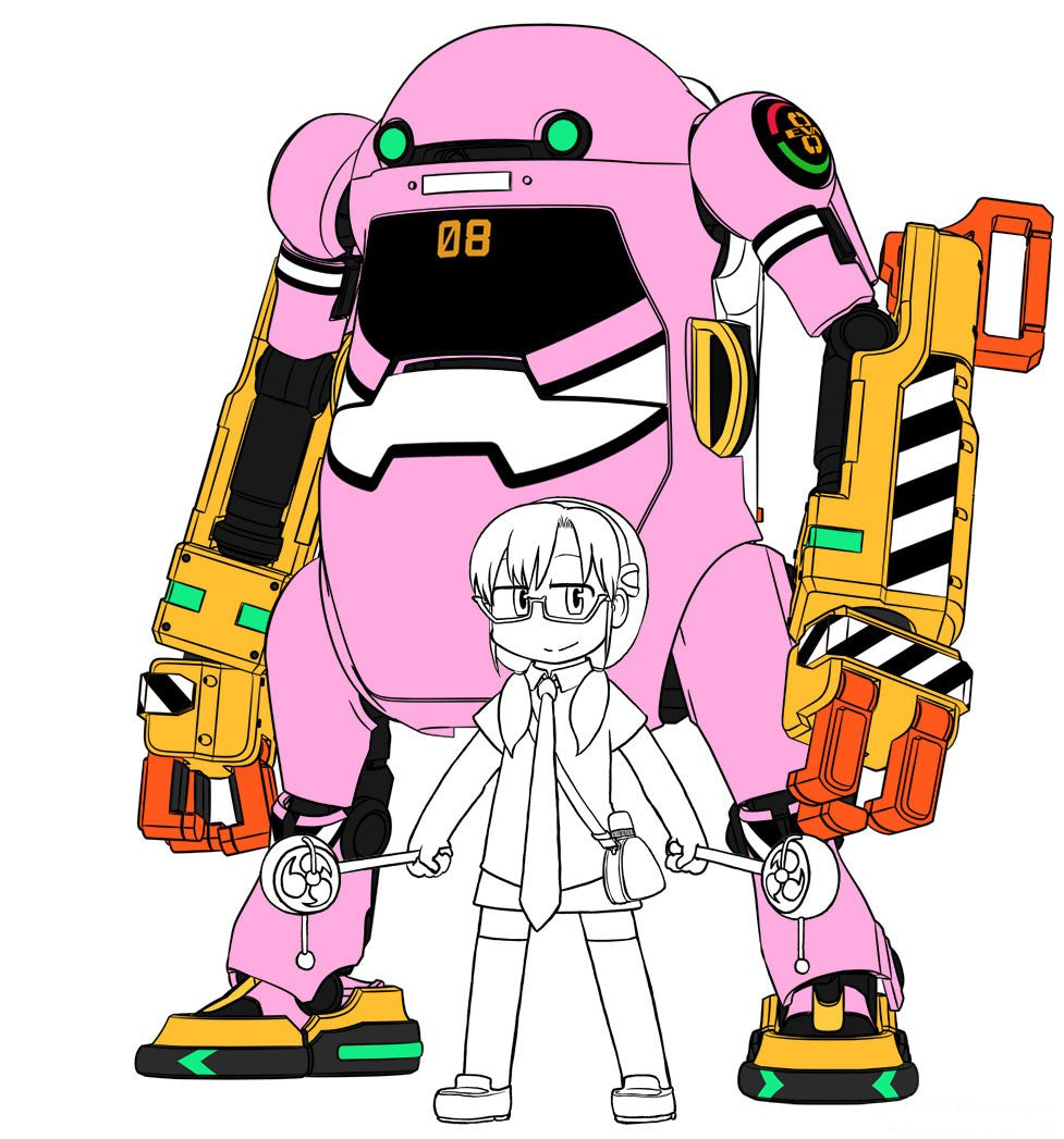 20 MechatroWeGo EVA collab series Vol.3 “Hachigouki (Power Arm)” + Mari Makinami Illustrious (Limited Edition)