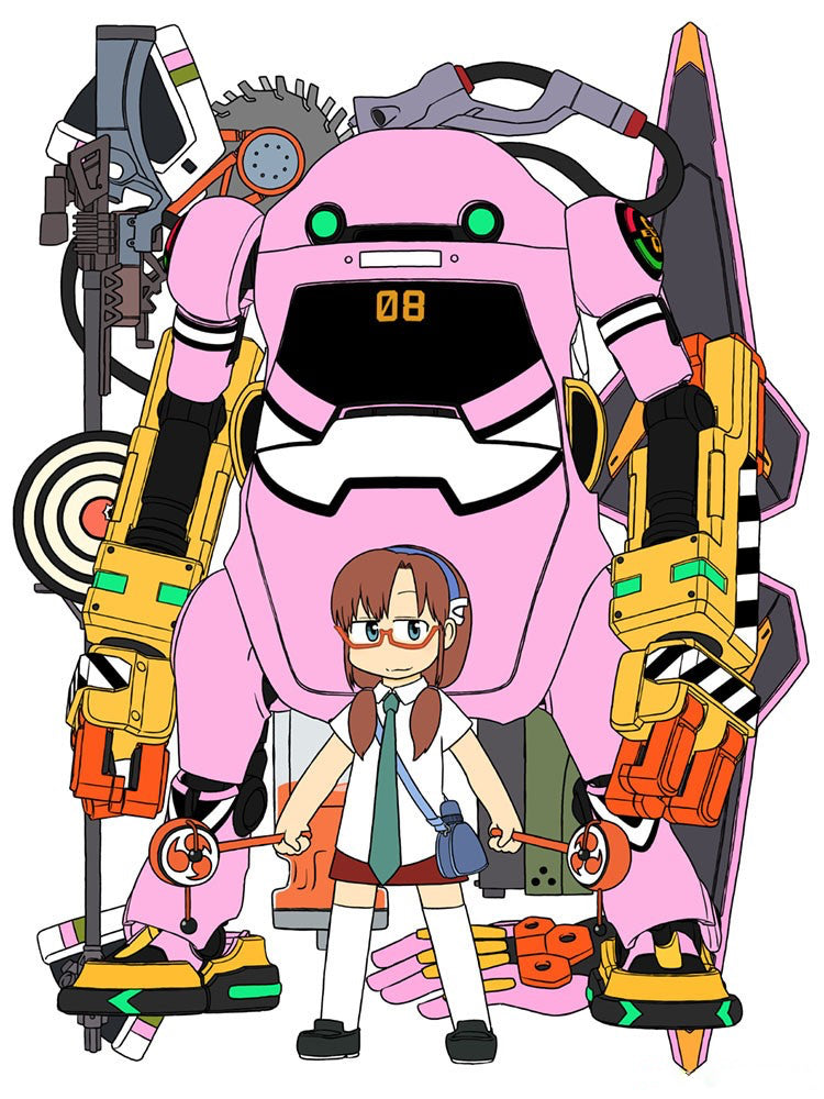 20 MechatroWeGo EVA collab series Vol.3 “Hachigouki (Power Arm)” + Mari Makinami Illustrious (Limited Edition)