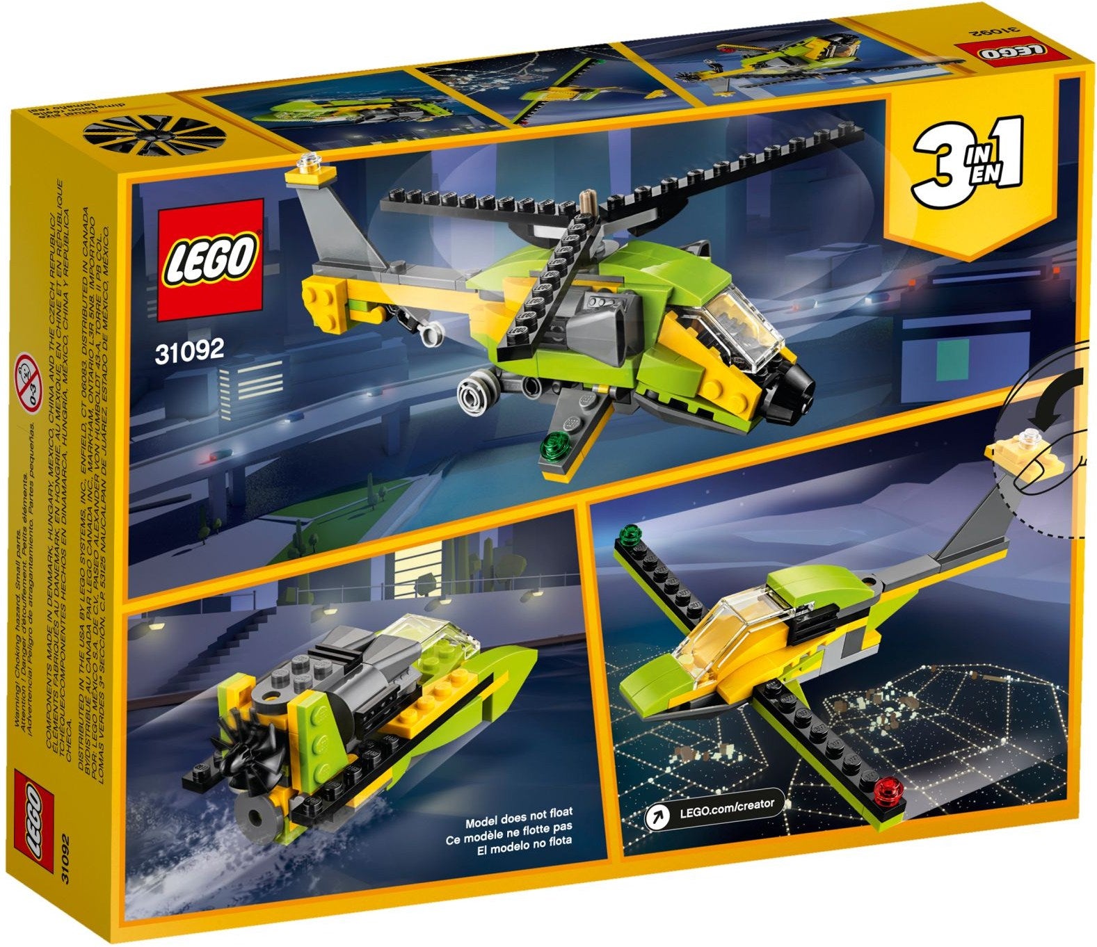 LEGO 31092 Helicopter Adventure