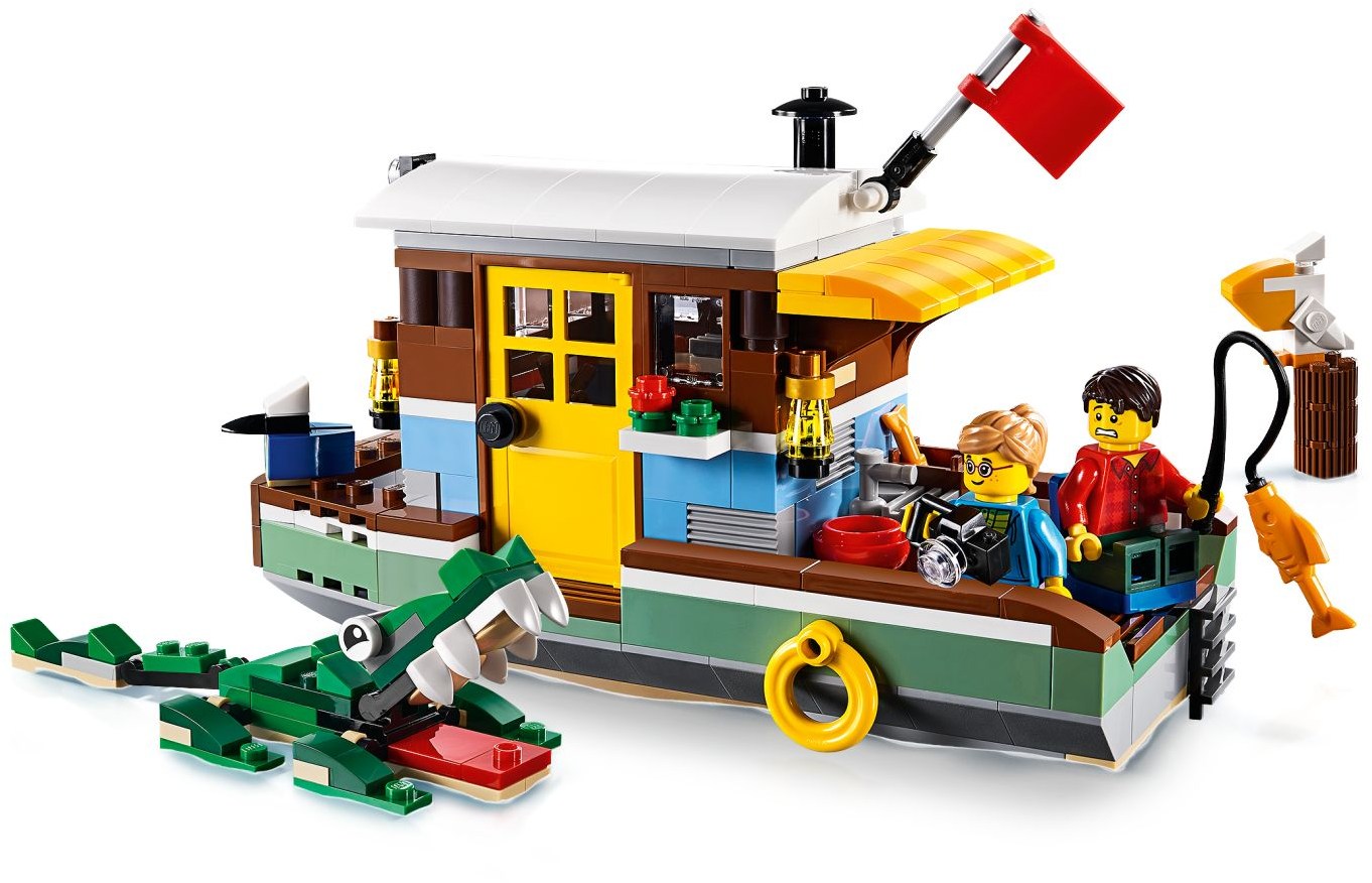 LEGO 31093 Riverside Houseboat