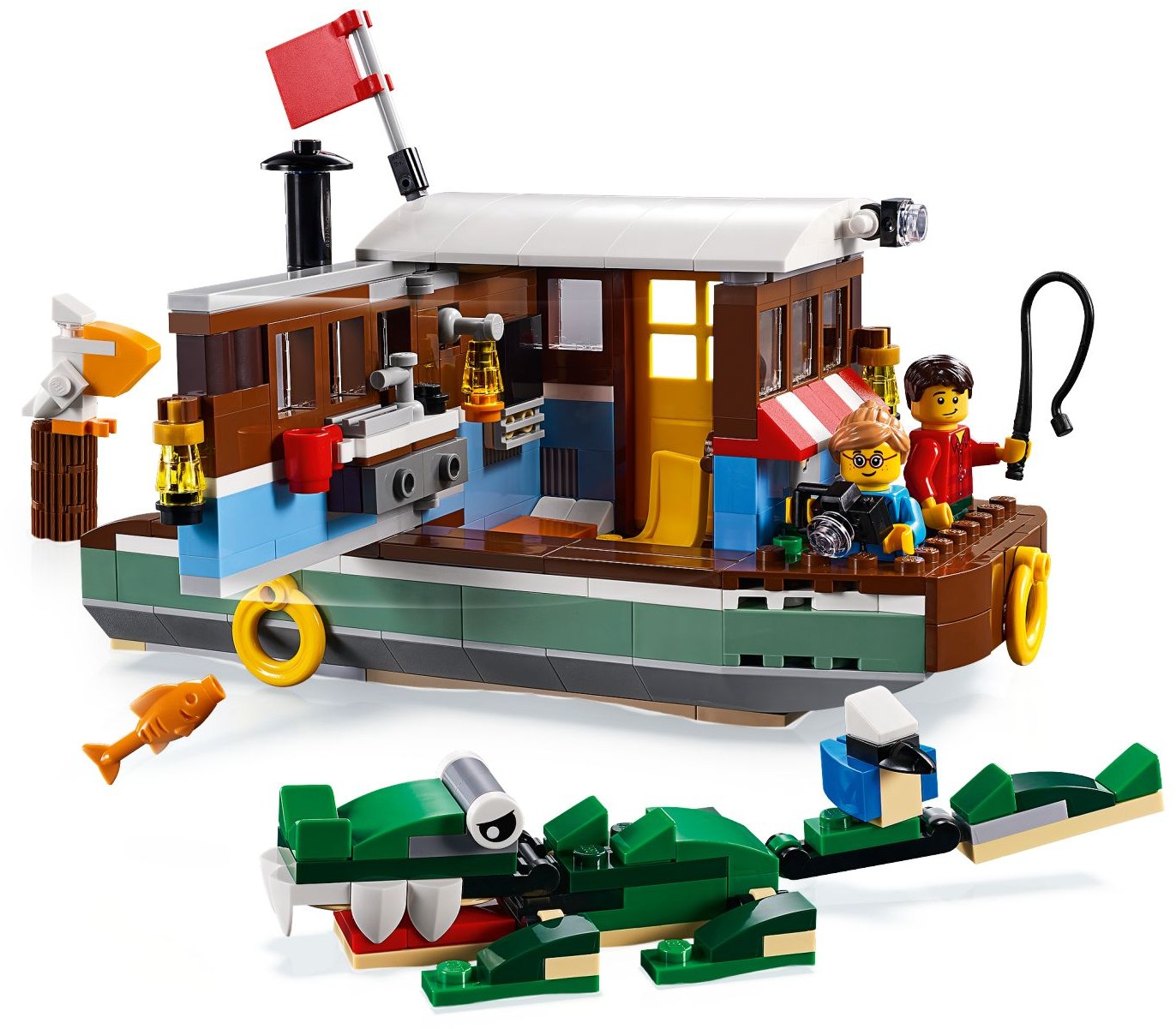 LEGO 31093 Riverside Houseboat