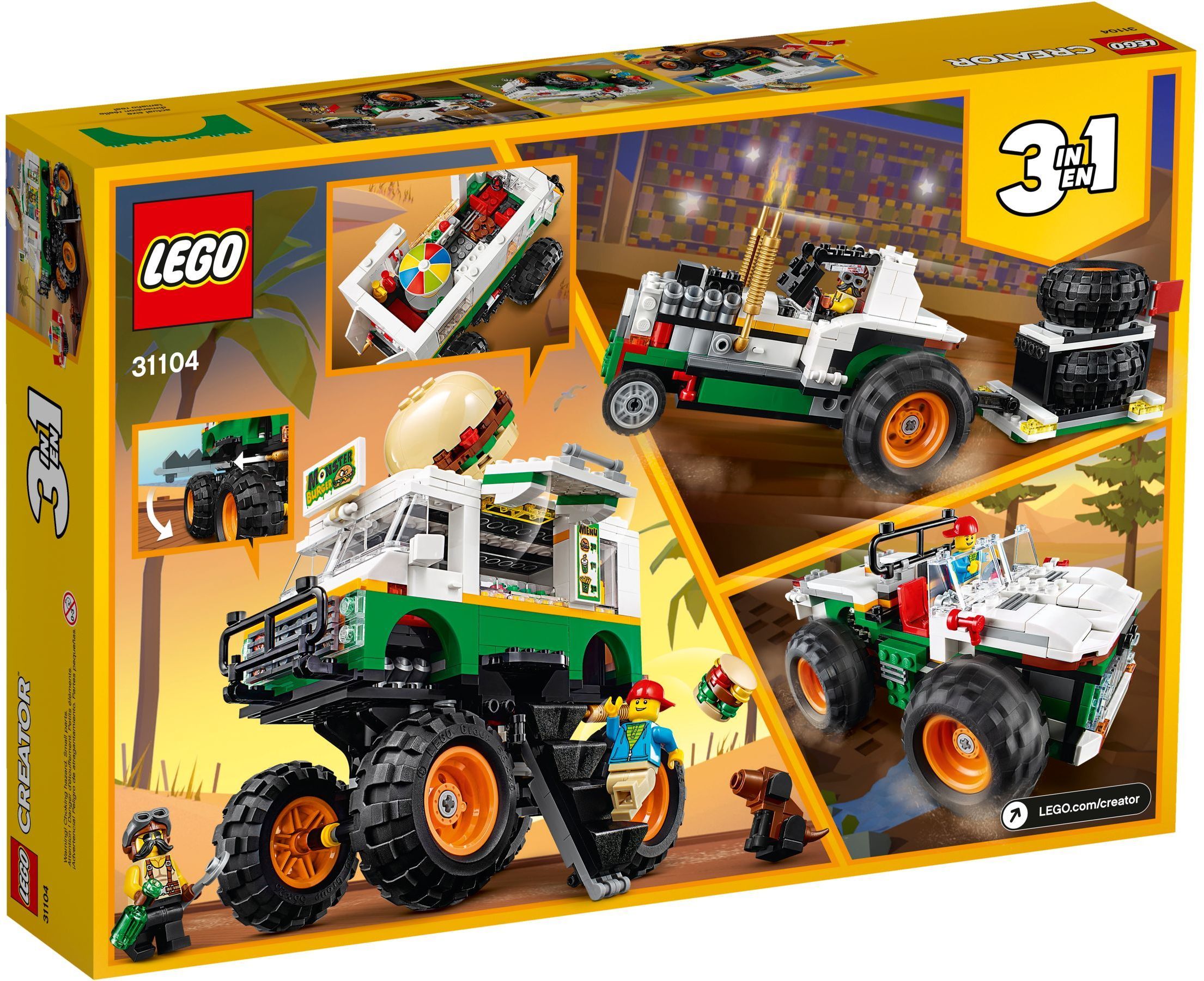 LEGO 31104 Monster Burger Truck