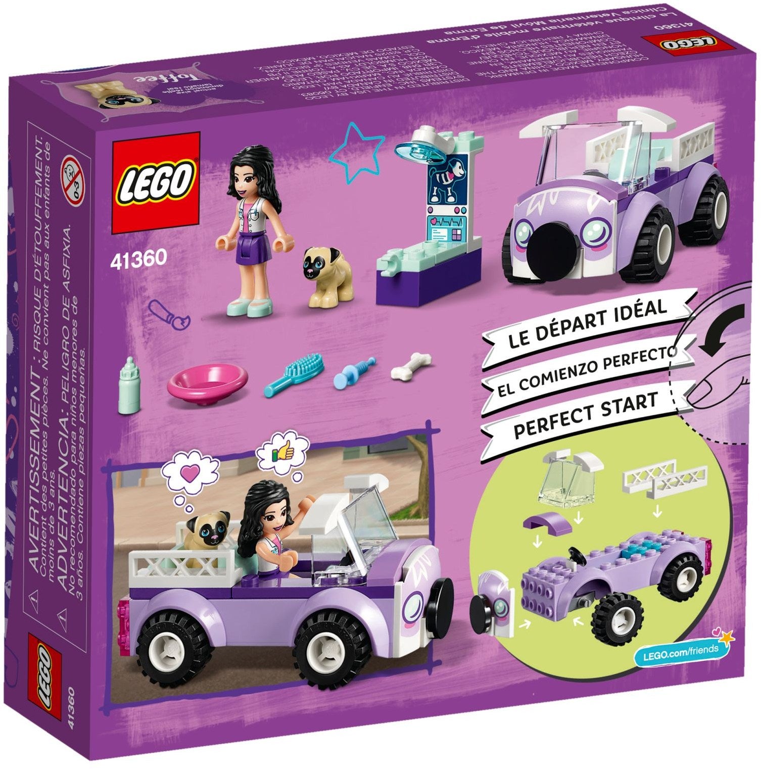 LEGO 41360 Emma's Mobile Veterinary Clinic