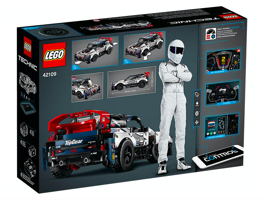 LEGO 42109 App-Controlled Top Gear Rally Car