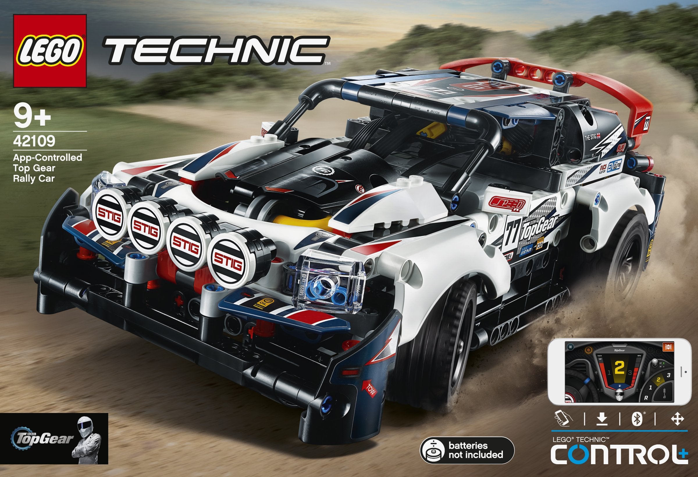 LEGO 42109 App-Controlled Top Gear Rally Car