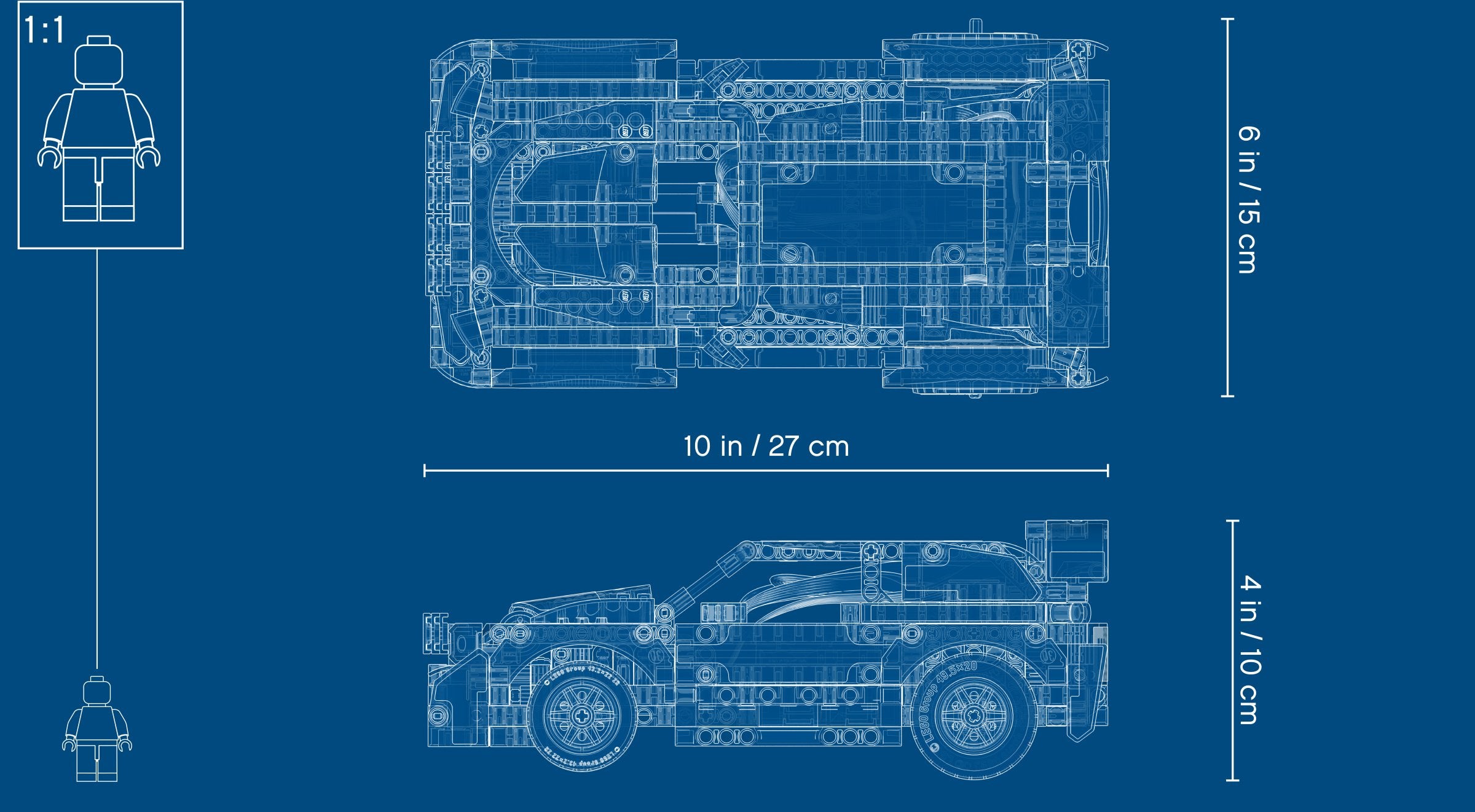 LEGO 42109 App-Controlled Top Gear Rally Car