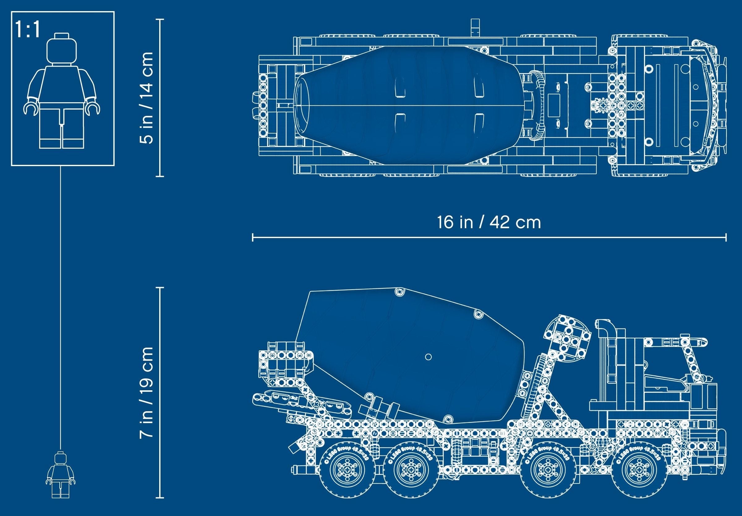 LEGO 42112 Concrete Mixer Truck
