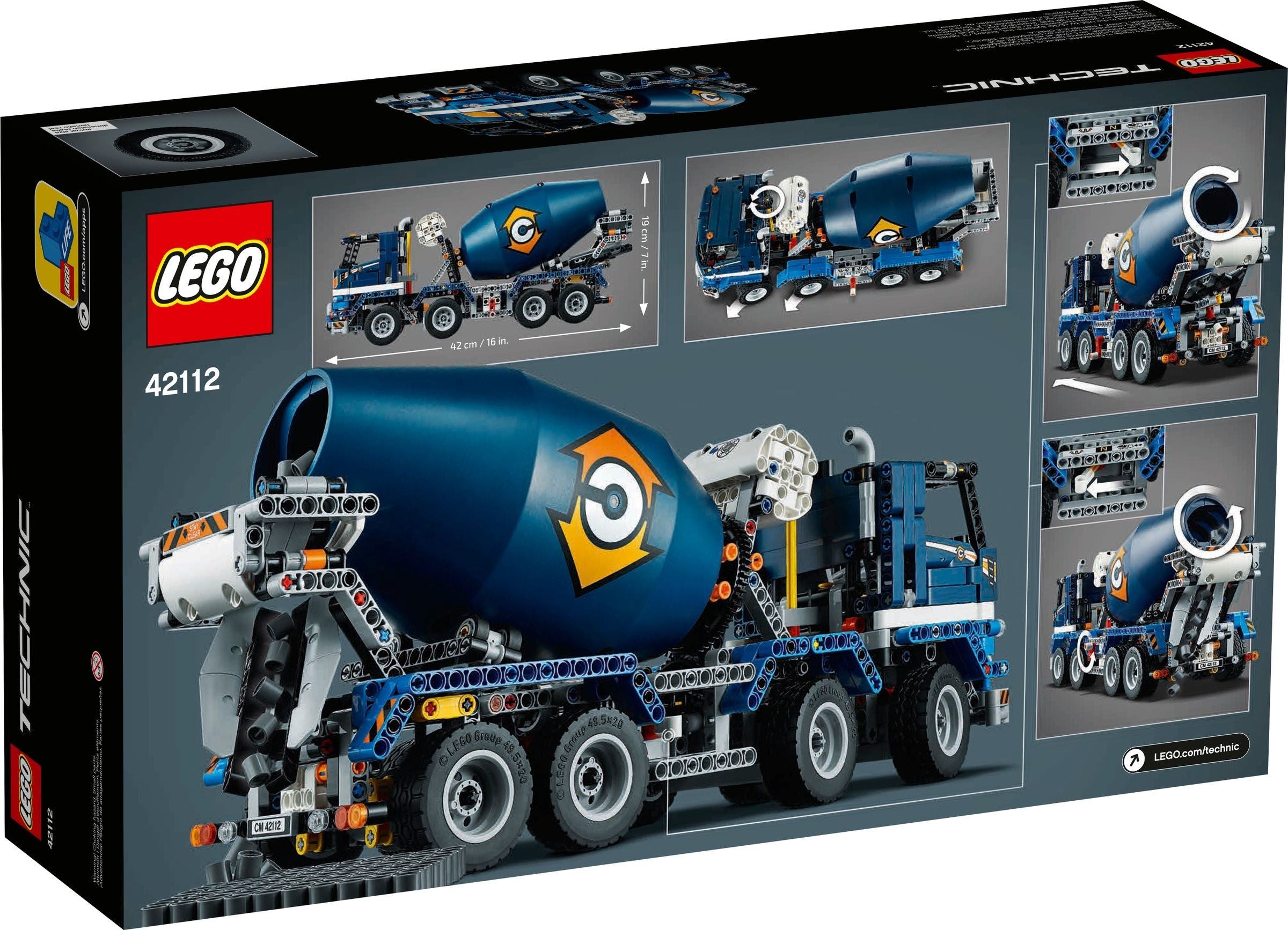 LEGO 42112 Concrete Mixer Truck