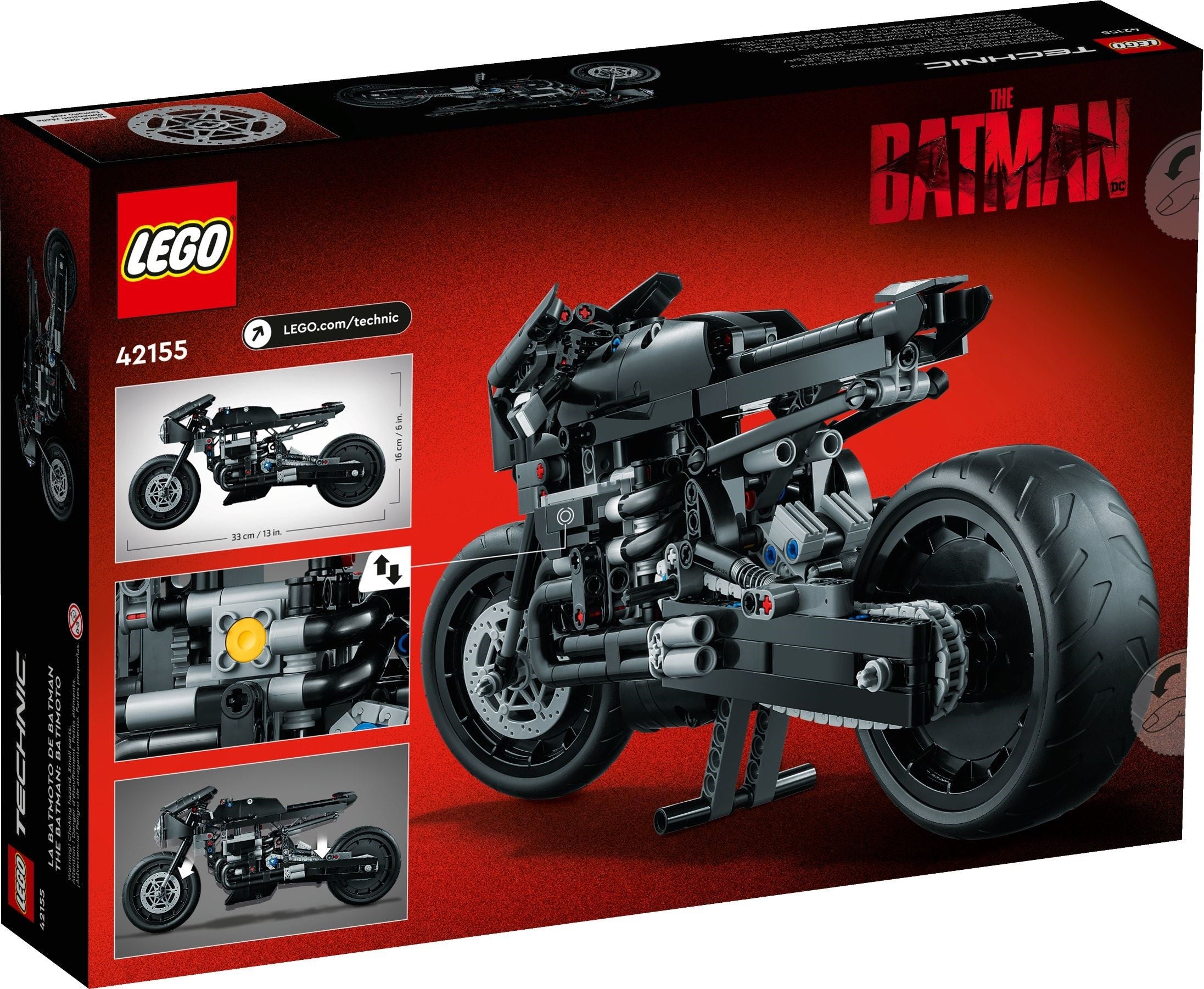 LEGO 42155 The Batman - Batcycle