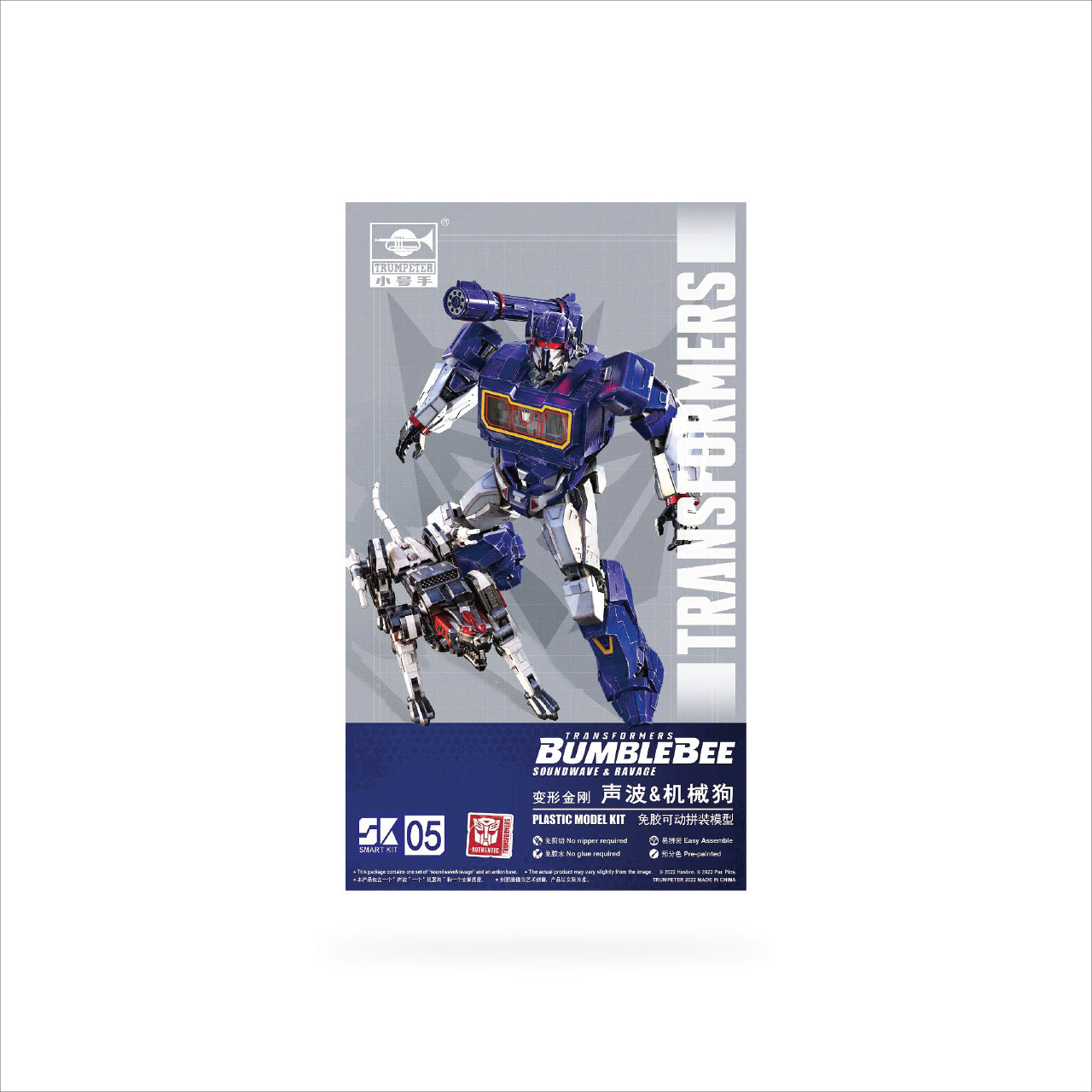 Transformers Soundwave & Ravage Smart Model Kit