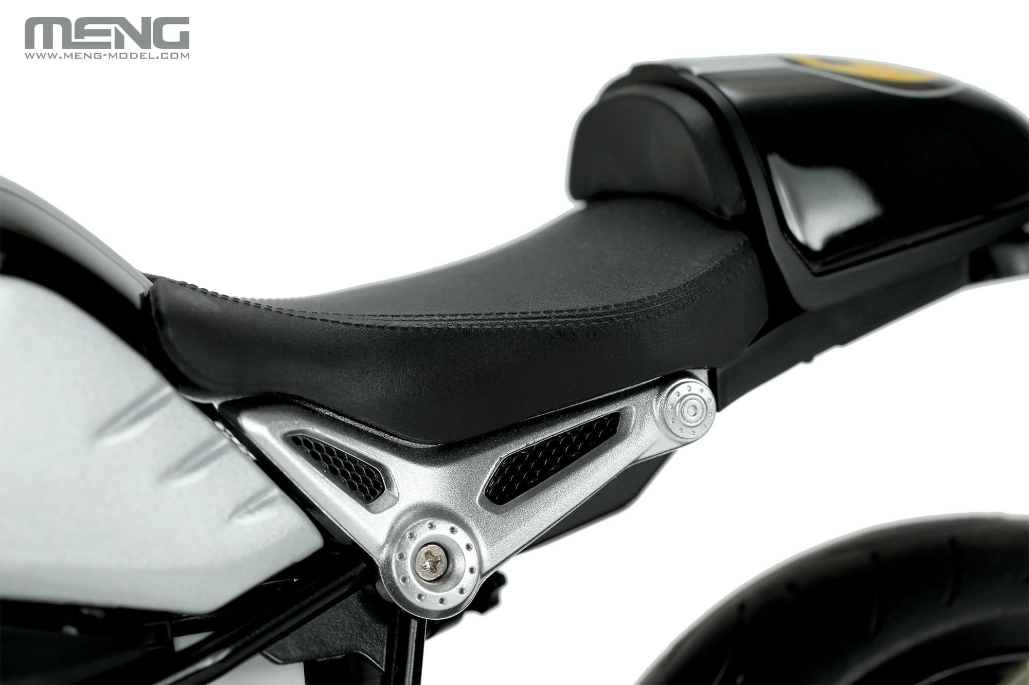 MENG 1/9 BMW R nineT Option 719 Black Storm Metallic/Vintage (Pre-colored Edition) MT-003u