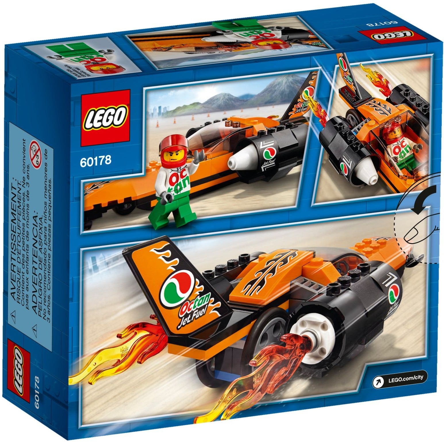 LEGO 60178 Speed Record Car