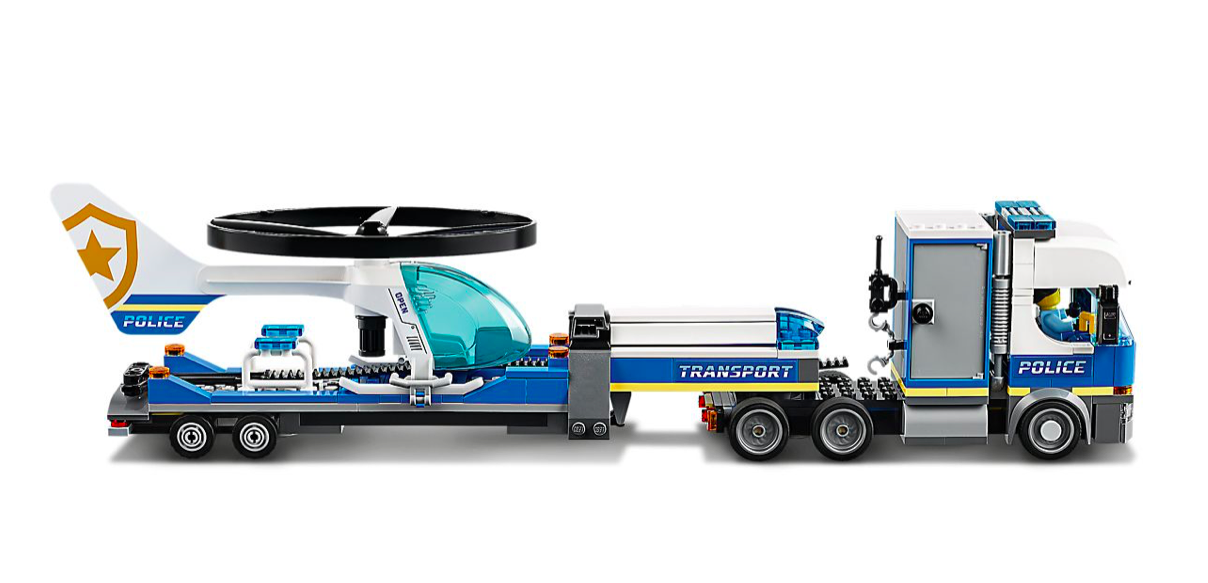 LEGO 60244 Police Helicopter Transport