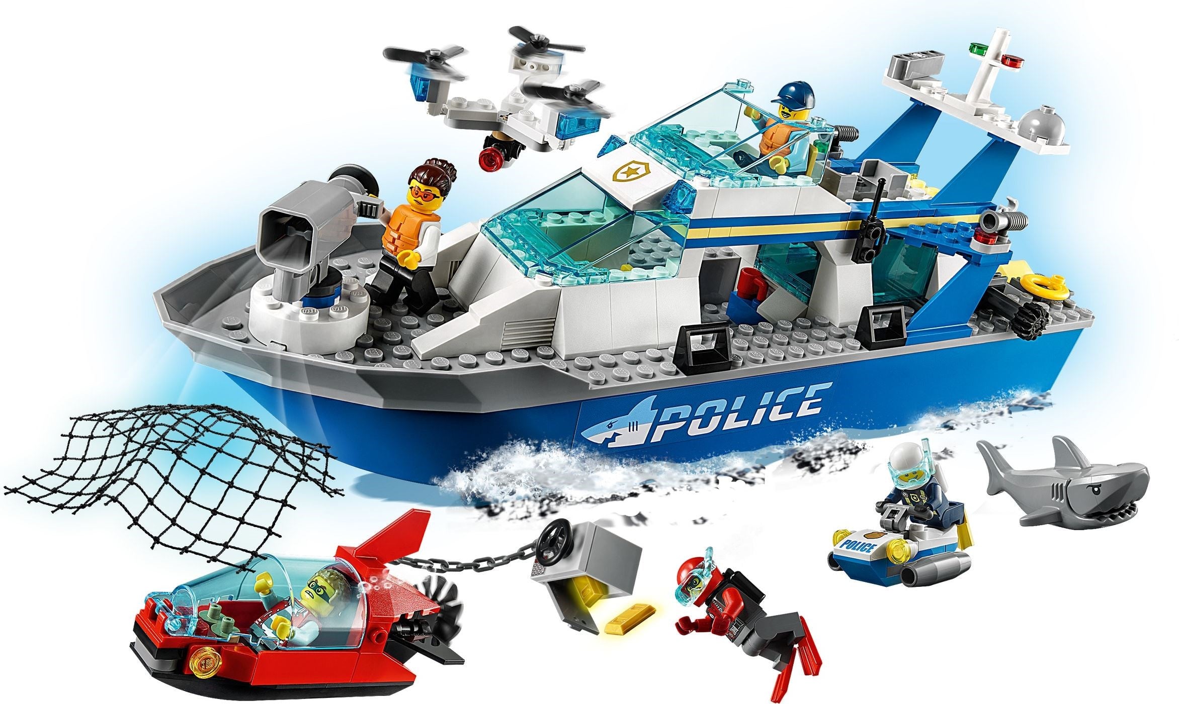 LEGO 60277 Police Patrol Boat