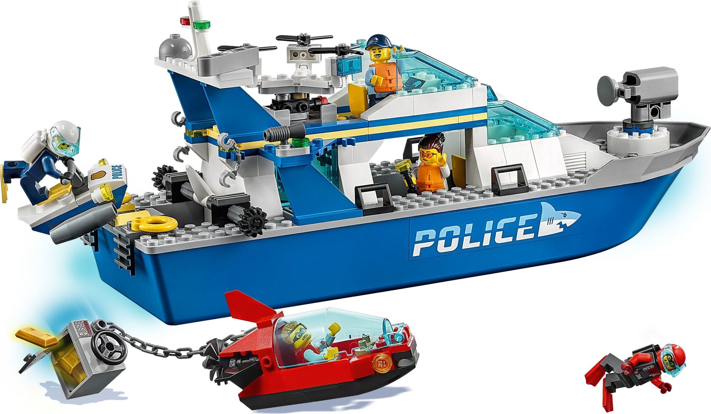 LEGO 60277 Police Patrol Boat