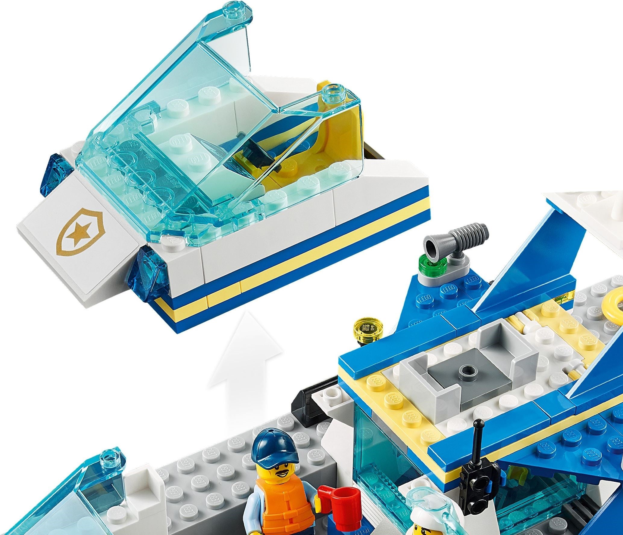 LEGO 60277 Police Patrol Boat