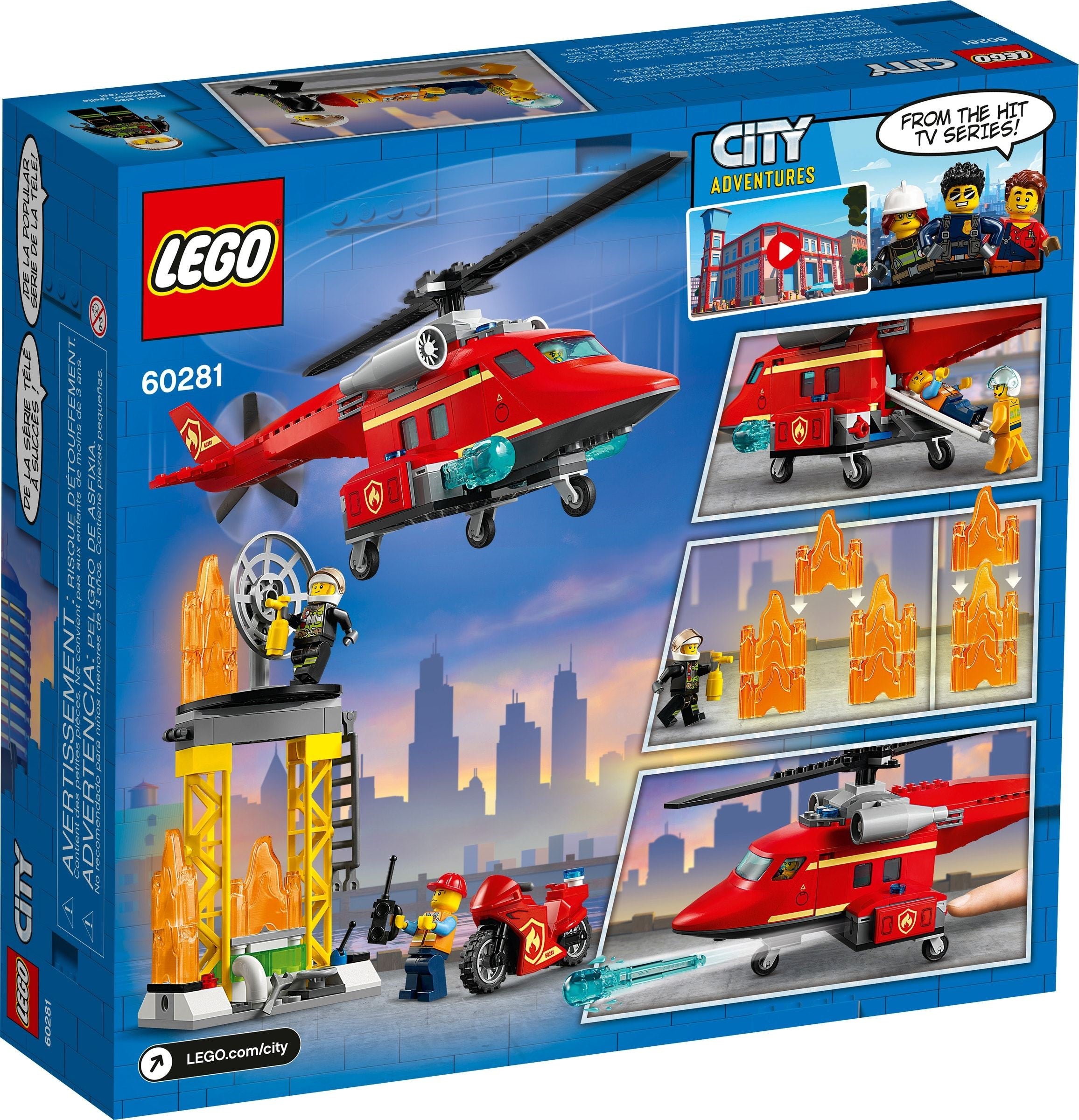 LEGO 60281 Fire Rescue Helicopter