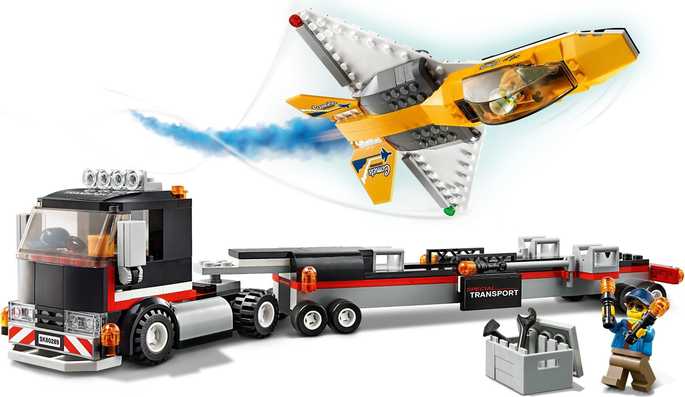 LEGO 60289 Airshow Jet Transporter