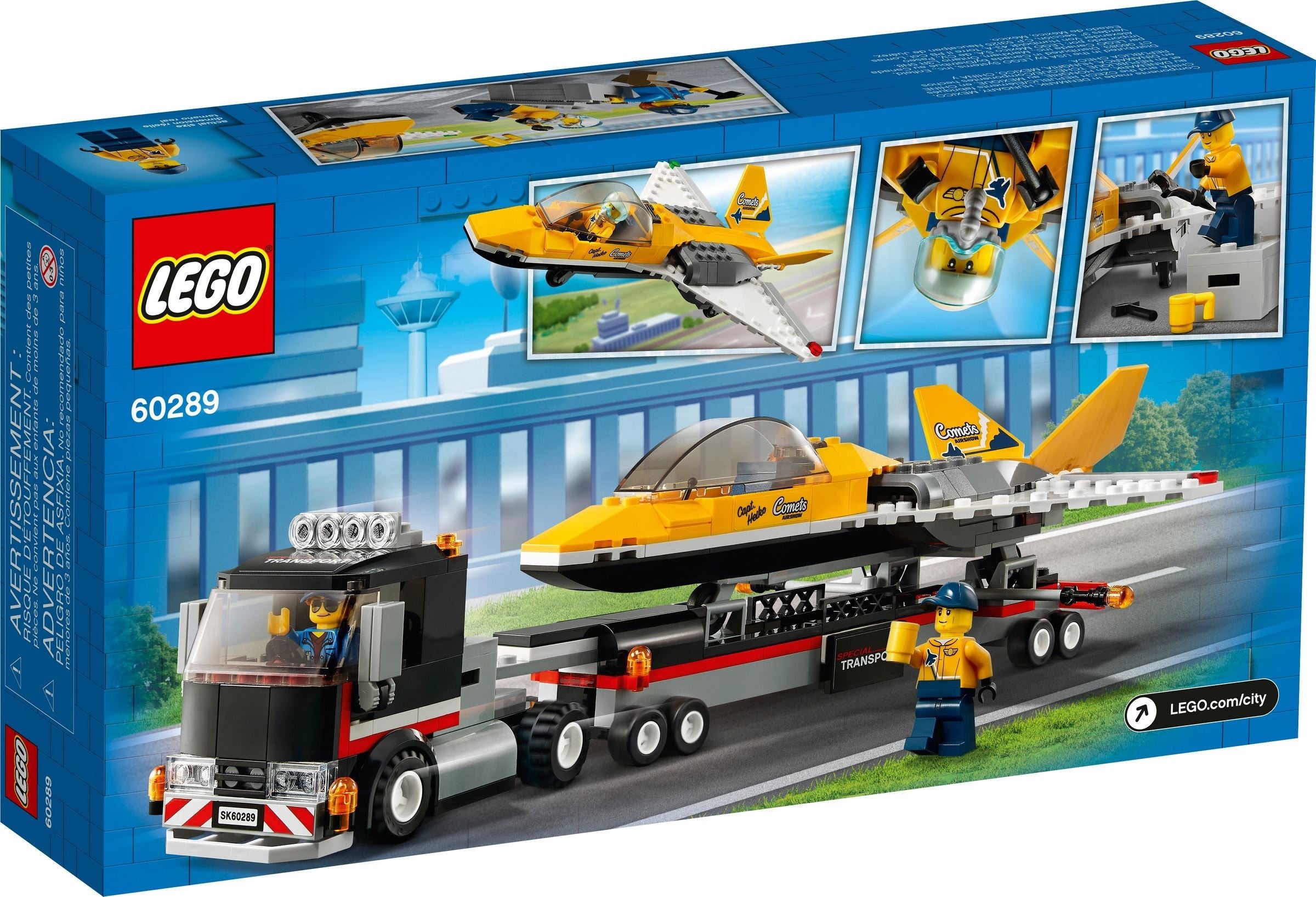 LEGO 60289 Airshow Jet Transporter