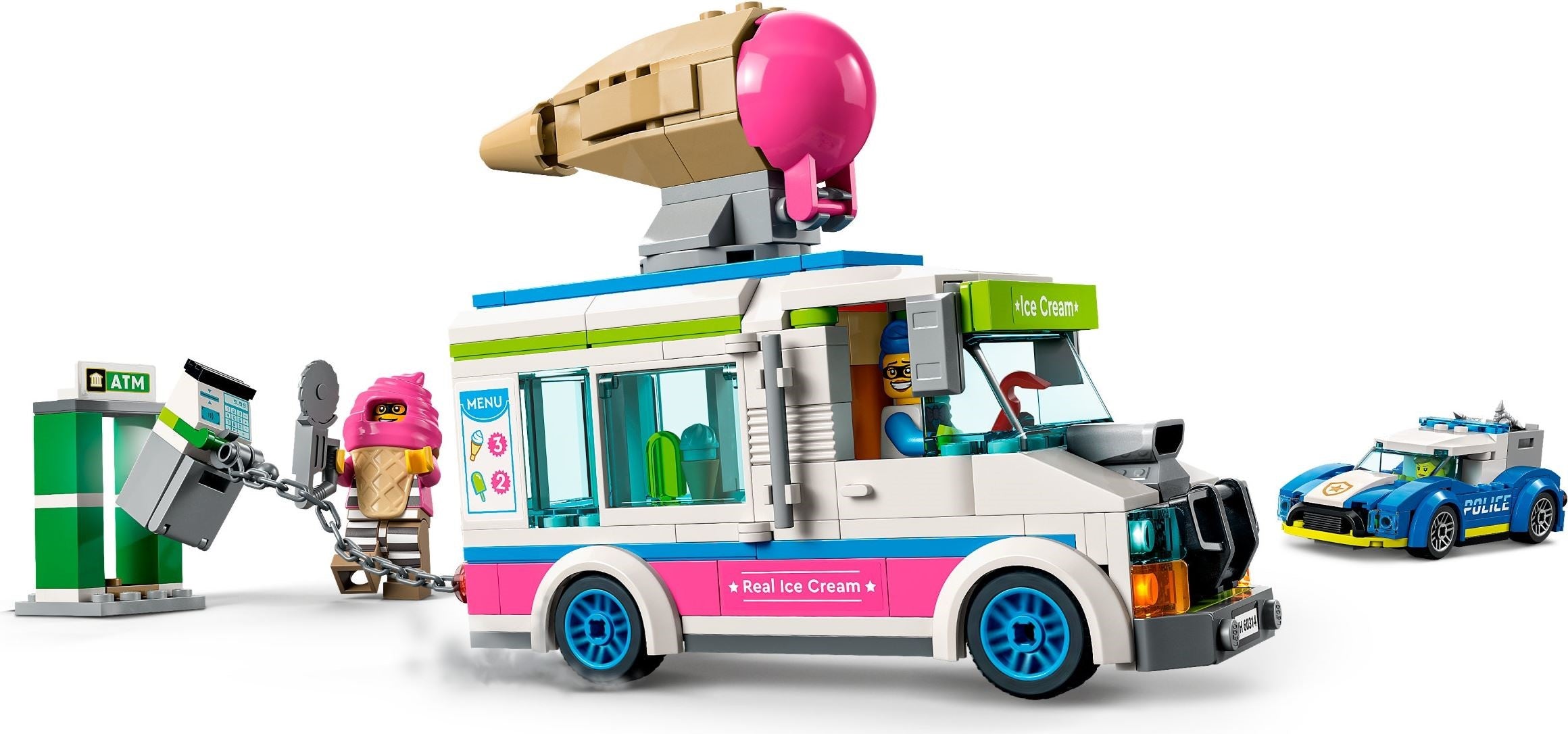 LEGO 60314 Ice Cream Truck Police Chase