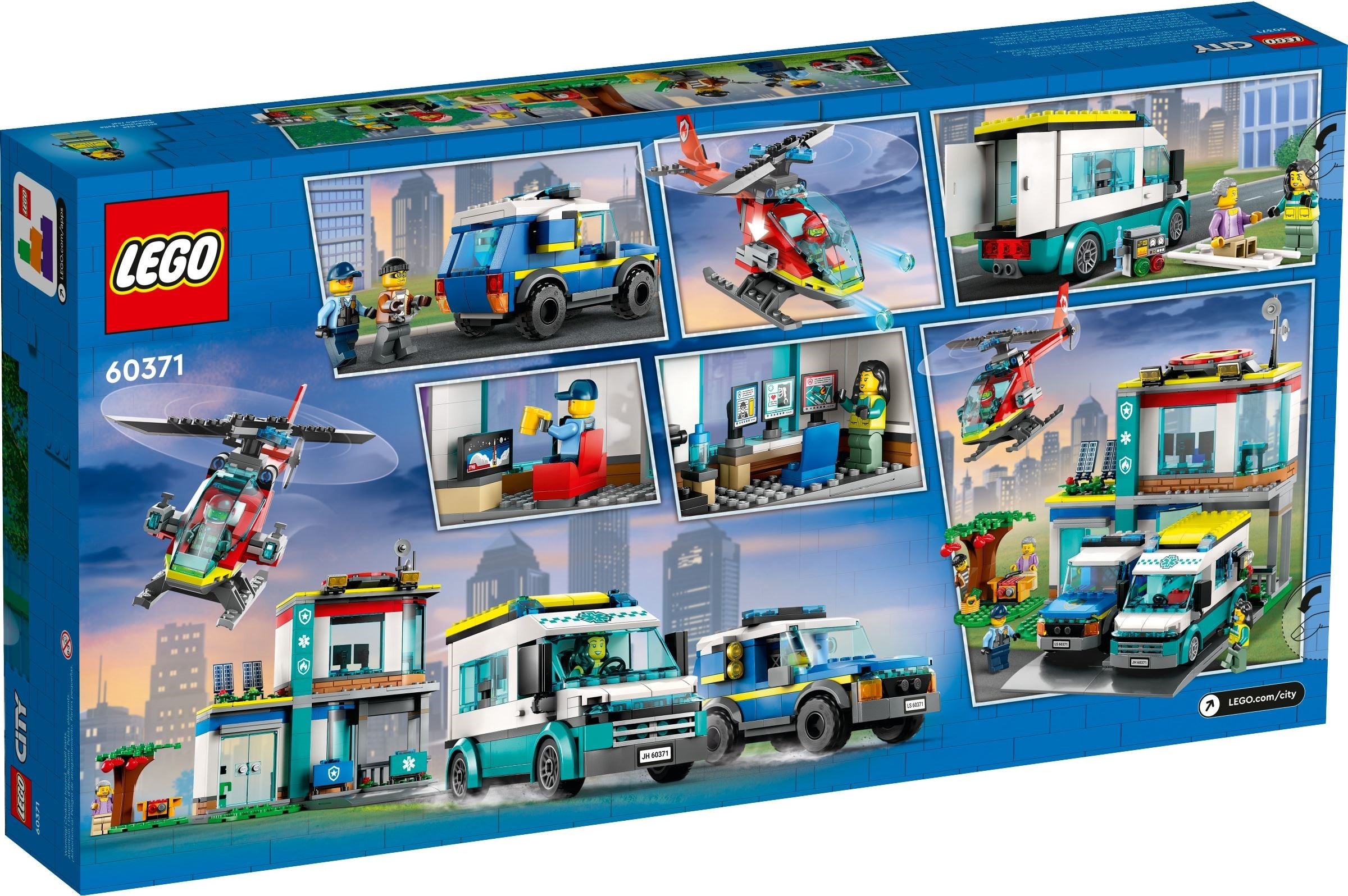LEGO 60371 Emergency Vehicles HQ