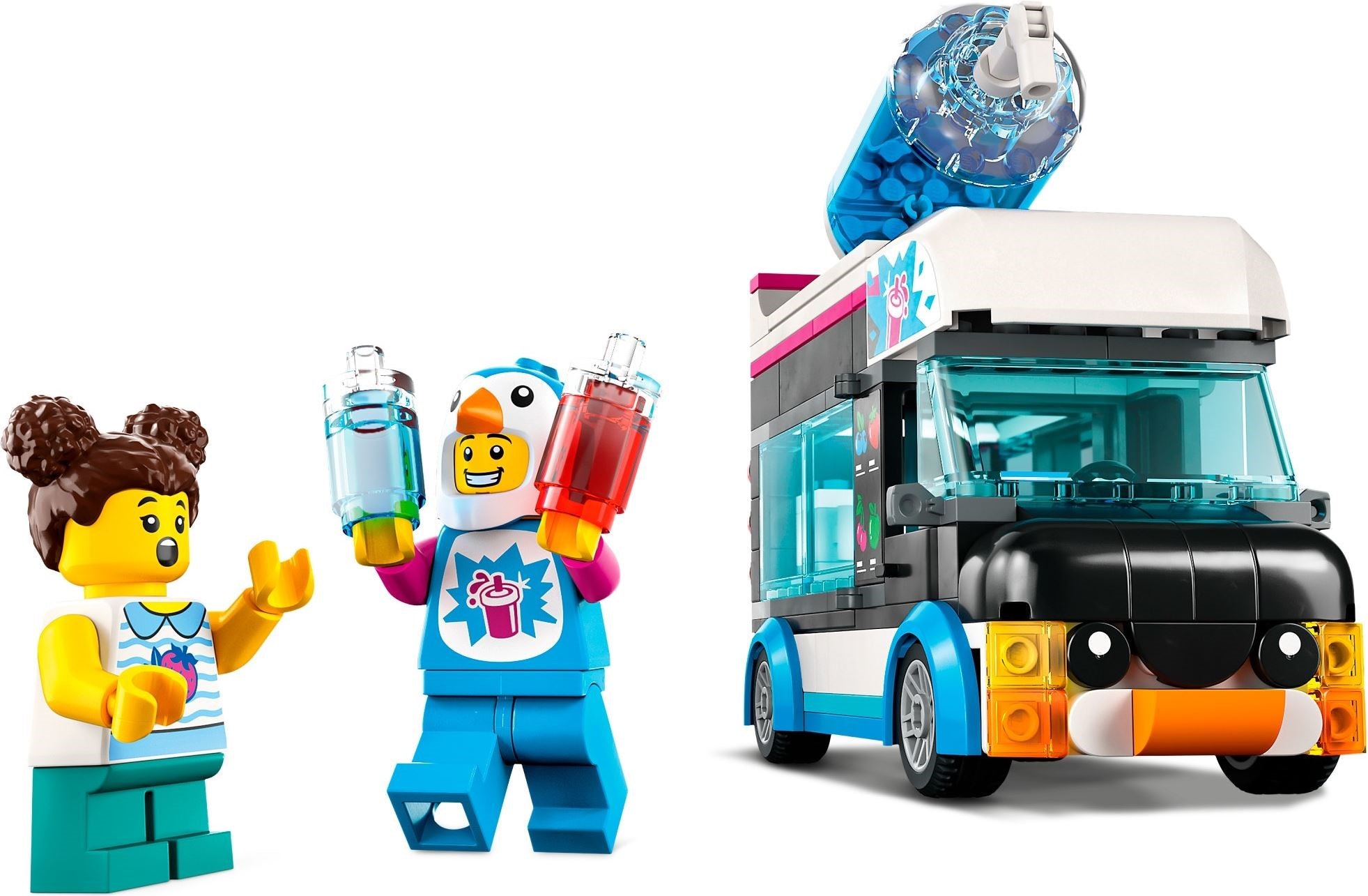 LEGO 60384 Penguin Slushy Van