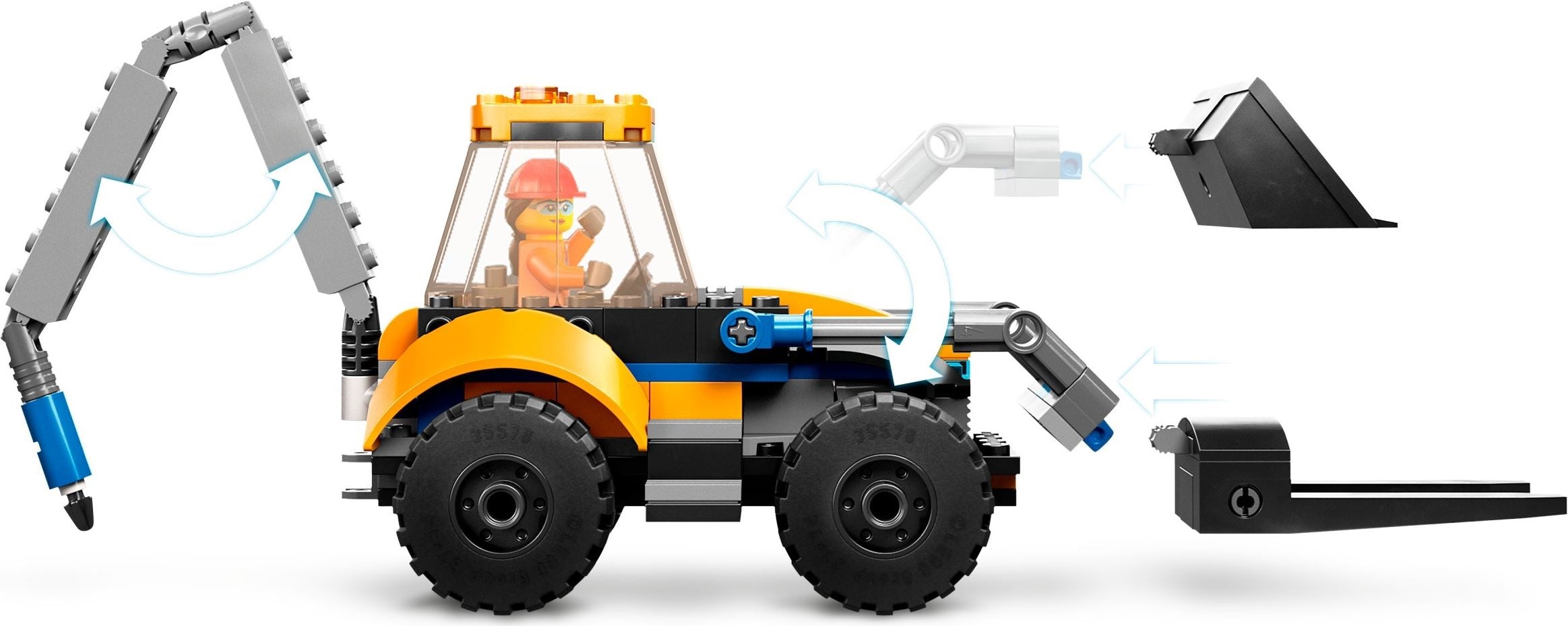 LEGO 60385 Construction Digger