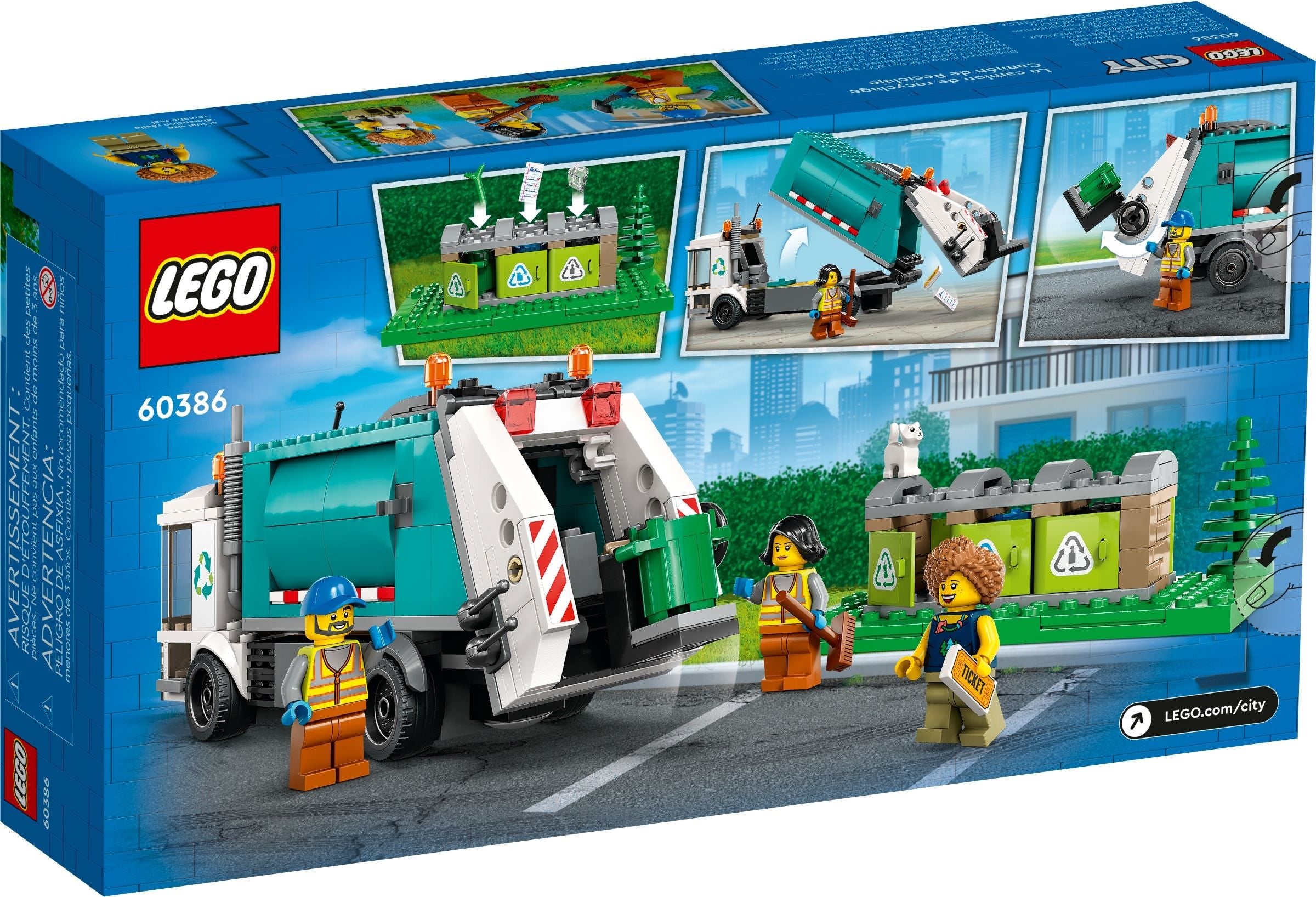LEGO 60386 Recycling Truck