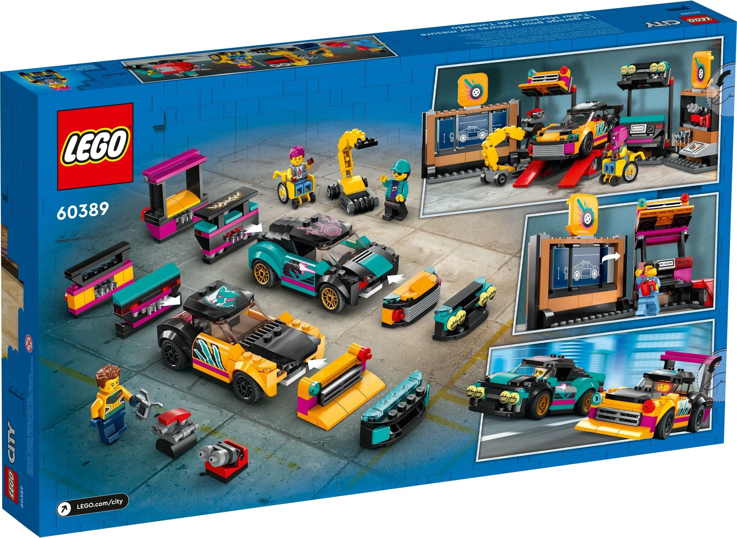 LEGO 60389 Custom Car Garage