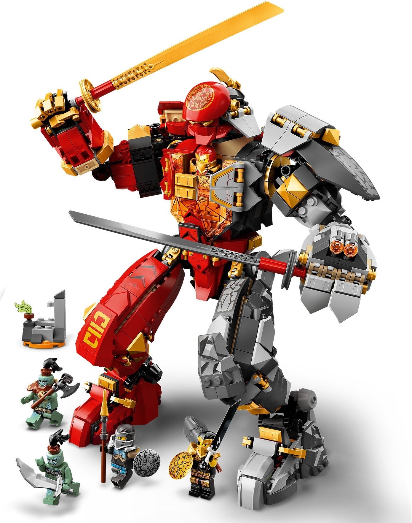 LEGO 71720 Fire Stone Mech