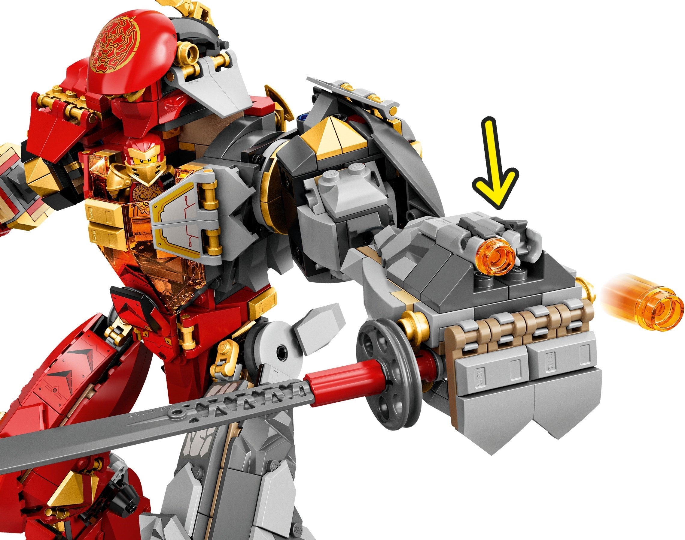 LEGO 71720 Fire Stone Mech