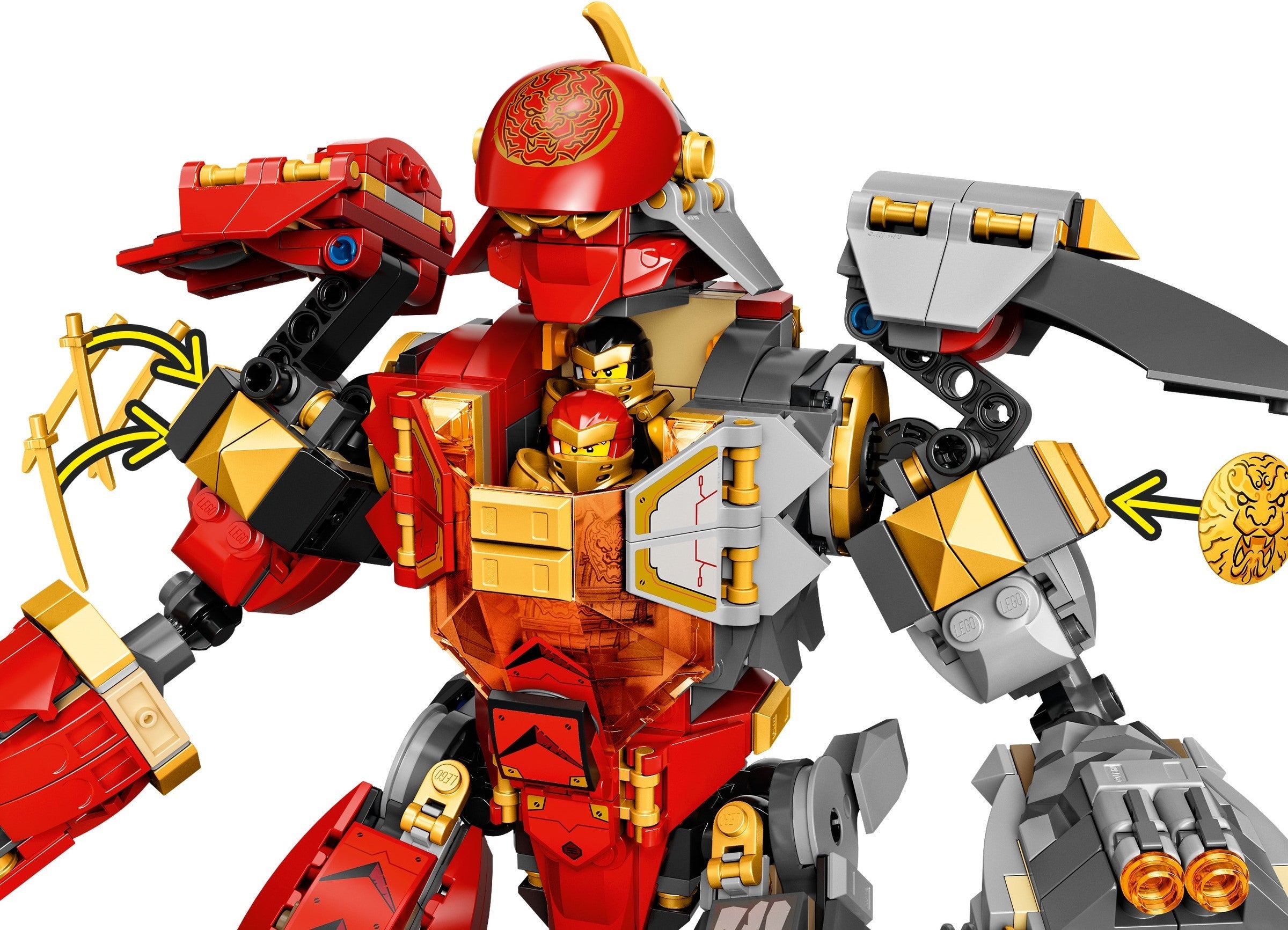LEGO 71720 Fire Stone Mech