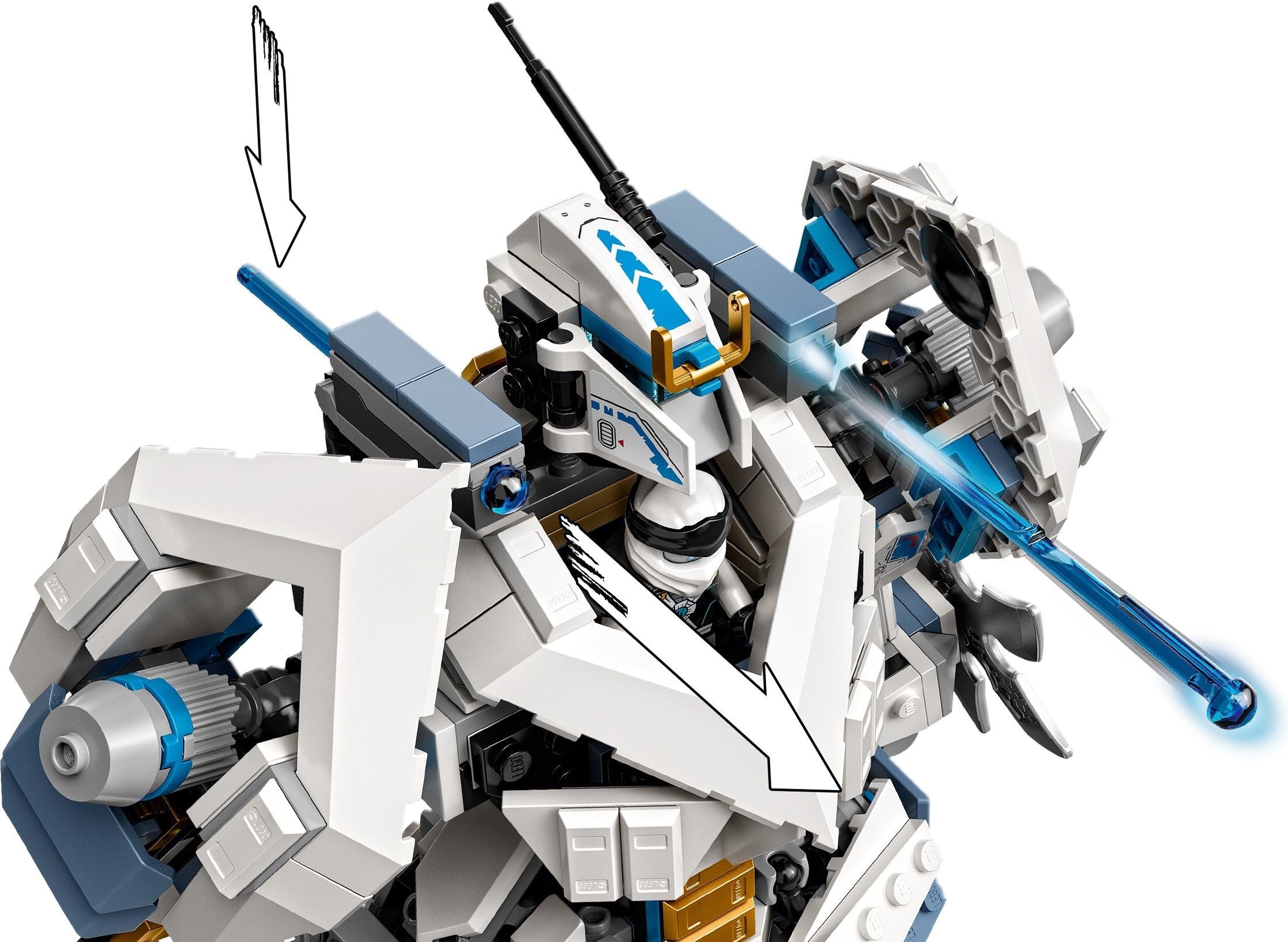 LEGO 71738 Zane's Titan Mech Battle