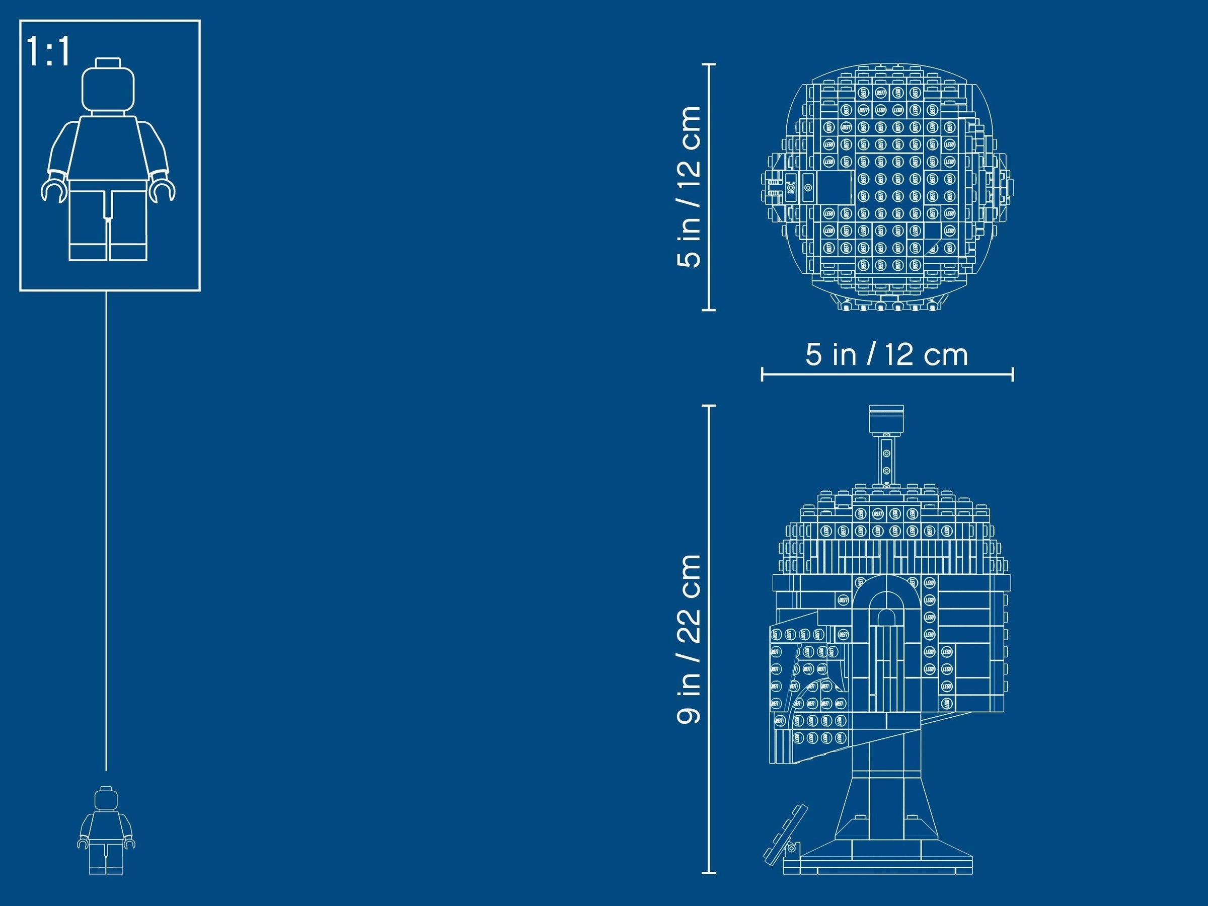 LEGO 75277 Boba Fett Helmet