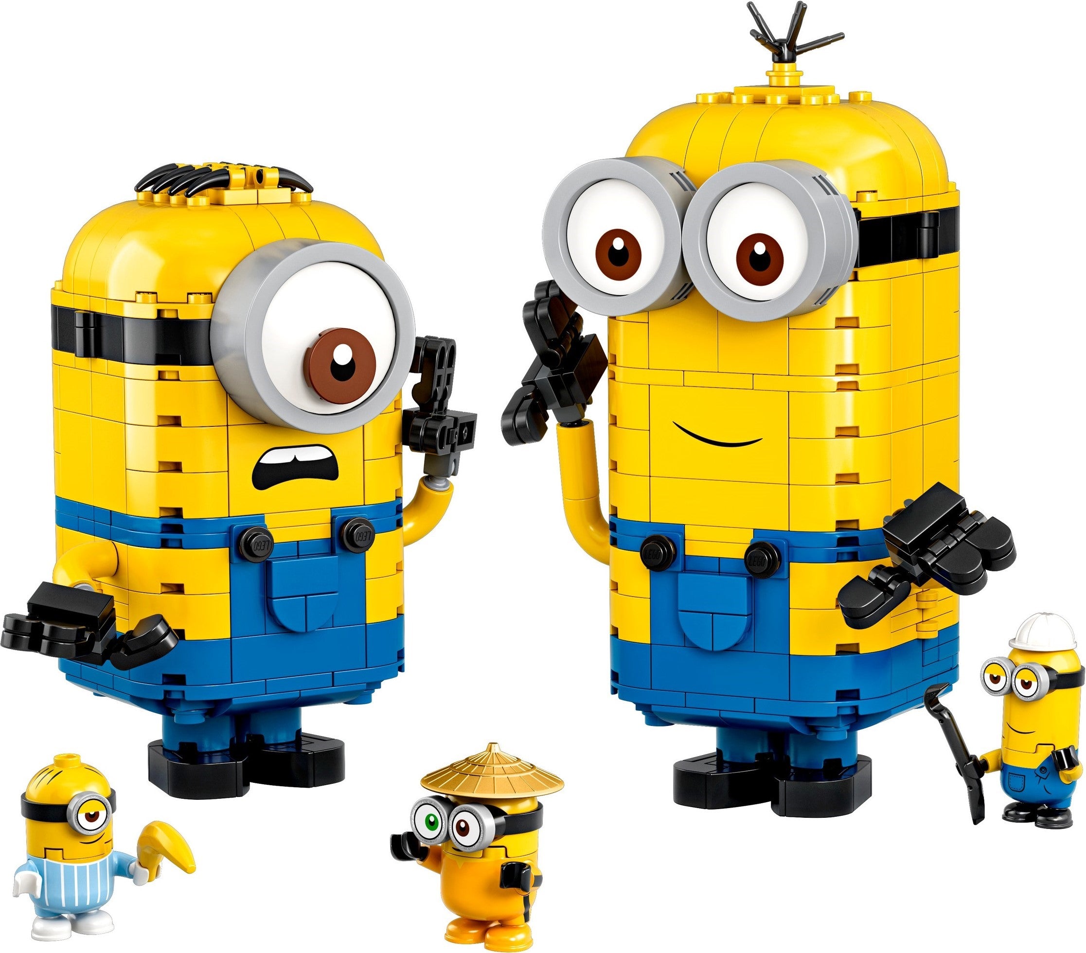 LEGO 75551 Brick-built Minions and their Lair