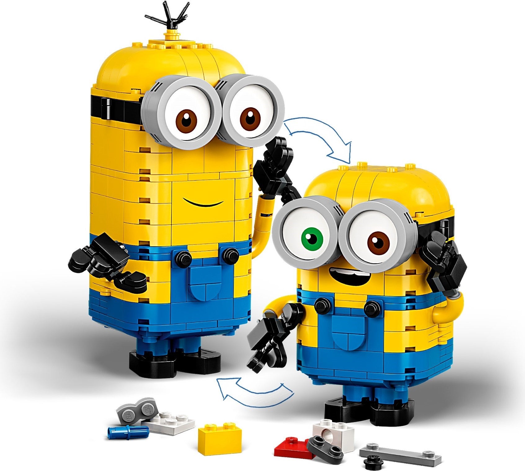LEGO 75551 Brick-built Minions and their Lair