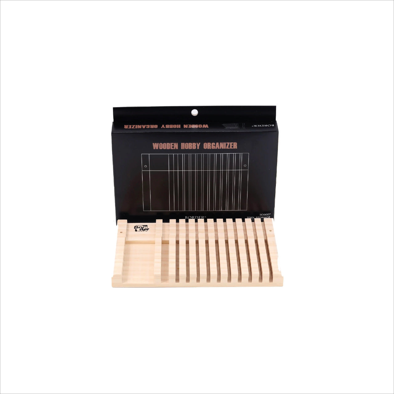 Border Model Tool Storage Wood Rack