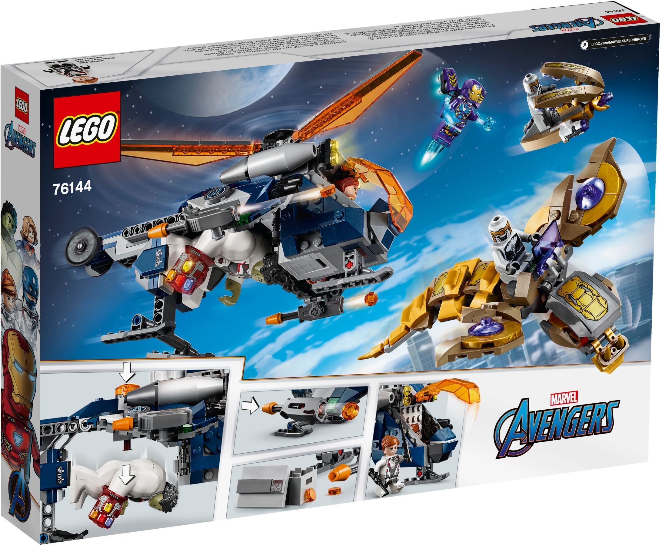 LEGO 76144 Avengers Hulk Helicopter Rescue