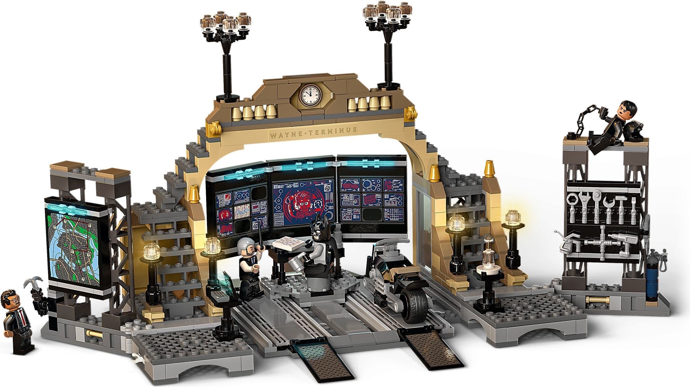 LEGO 76183 Batcave: The Riddler Face-Off