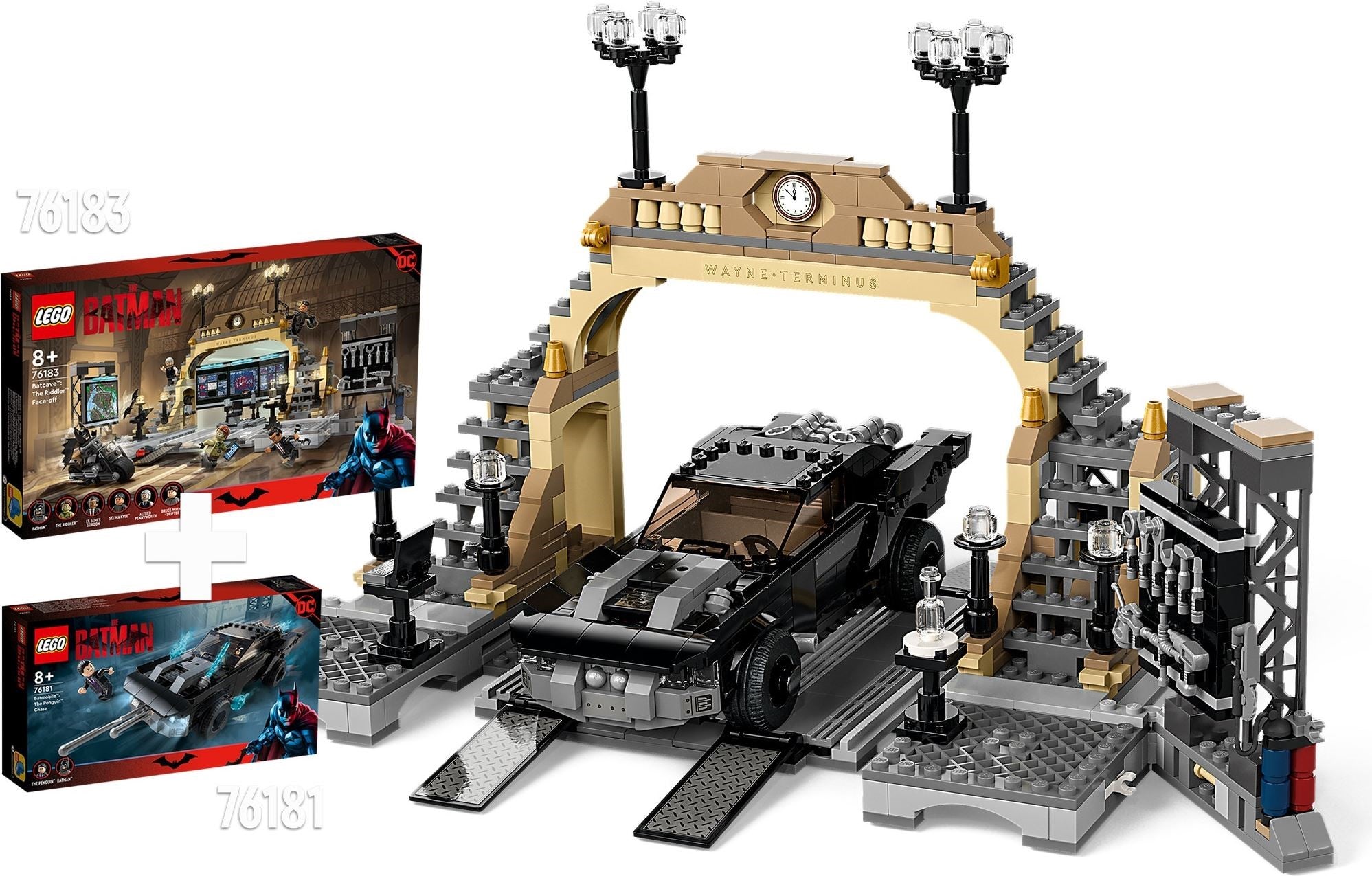LEGO 76183 Batcave: The Riddler Face-Off