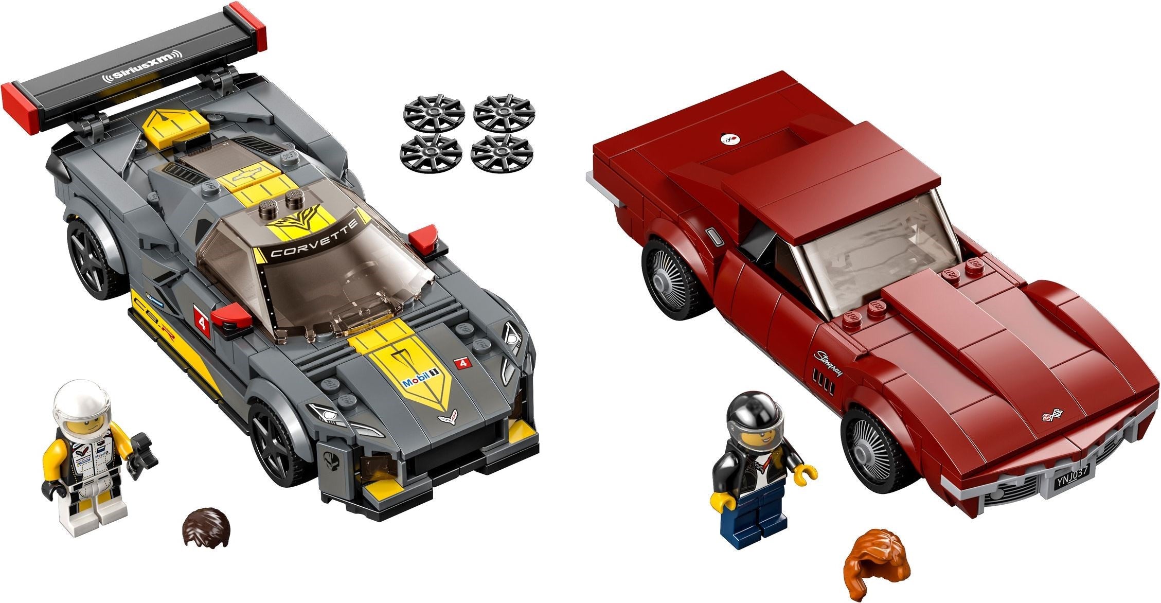 LEGO 76903 Chevrolet Corvette C8.R Race Car and 1968 Chevrolet Corvette