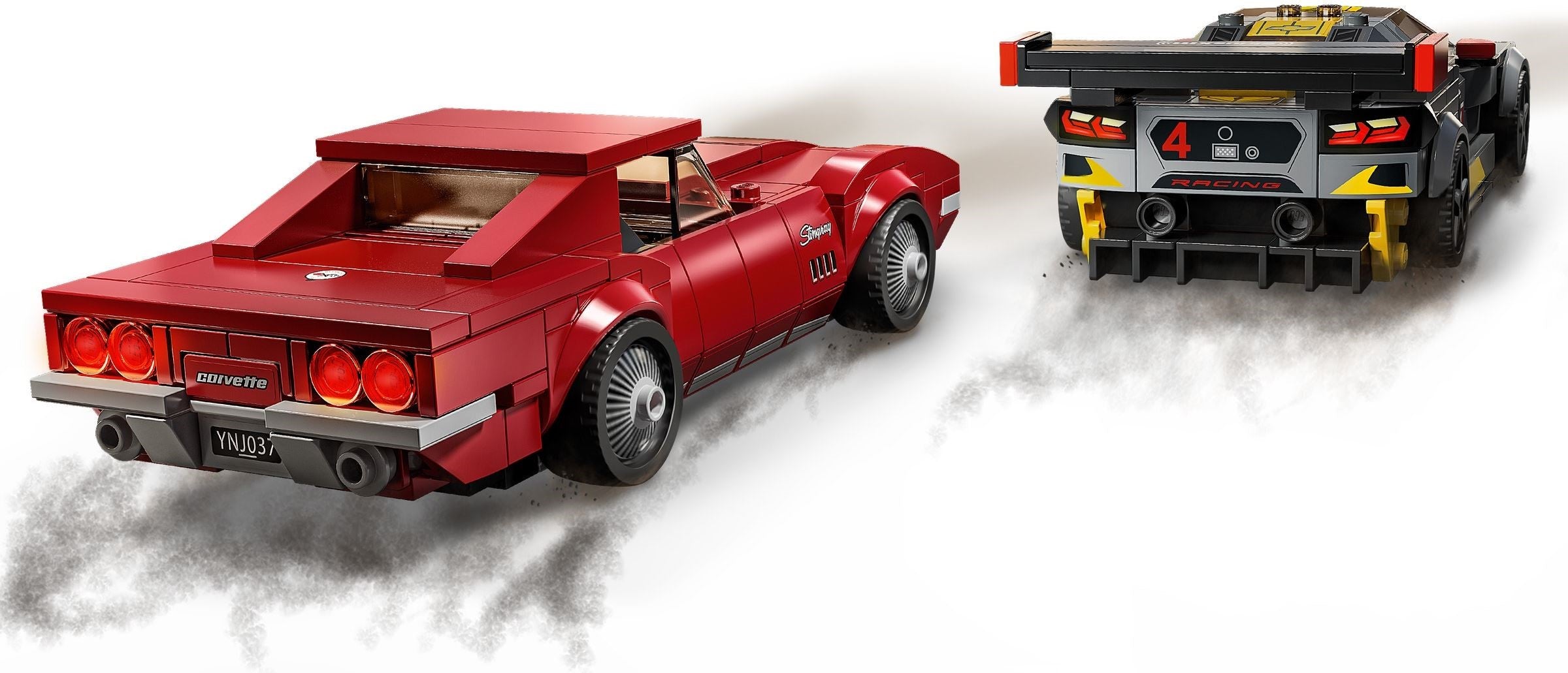 LEGO 76903 Chevrolet Corvette C8.R Race Car and 1968 Chevrolet Corvette