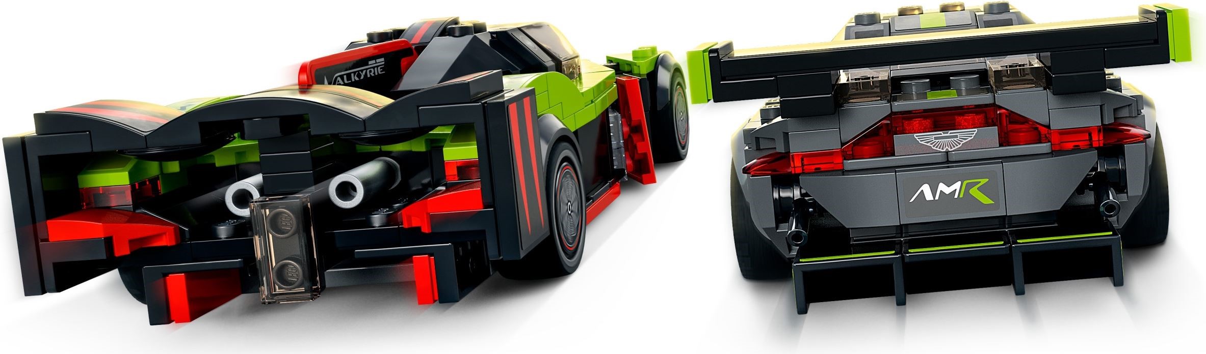 LEGO 76910 Aston Martin Valkyrie AMR Pro and Aston Martin Vantage GT3