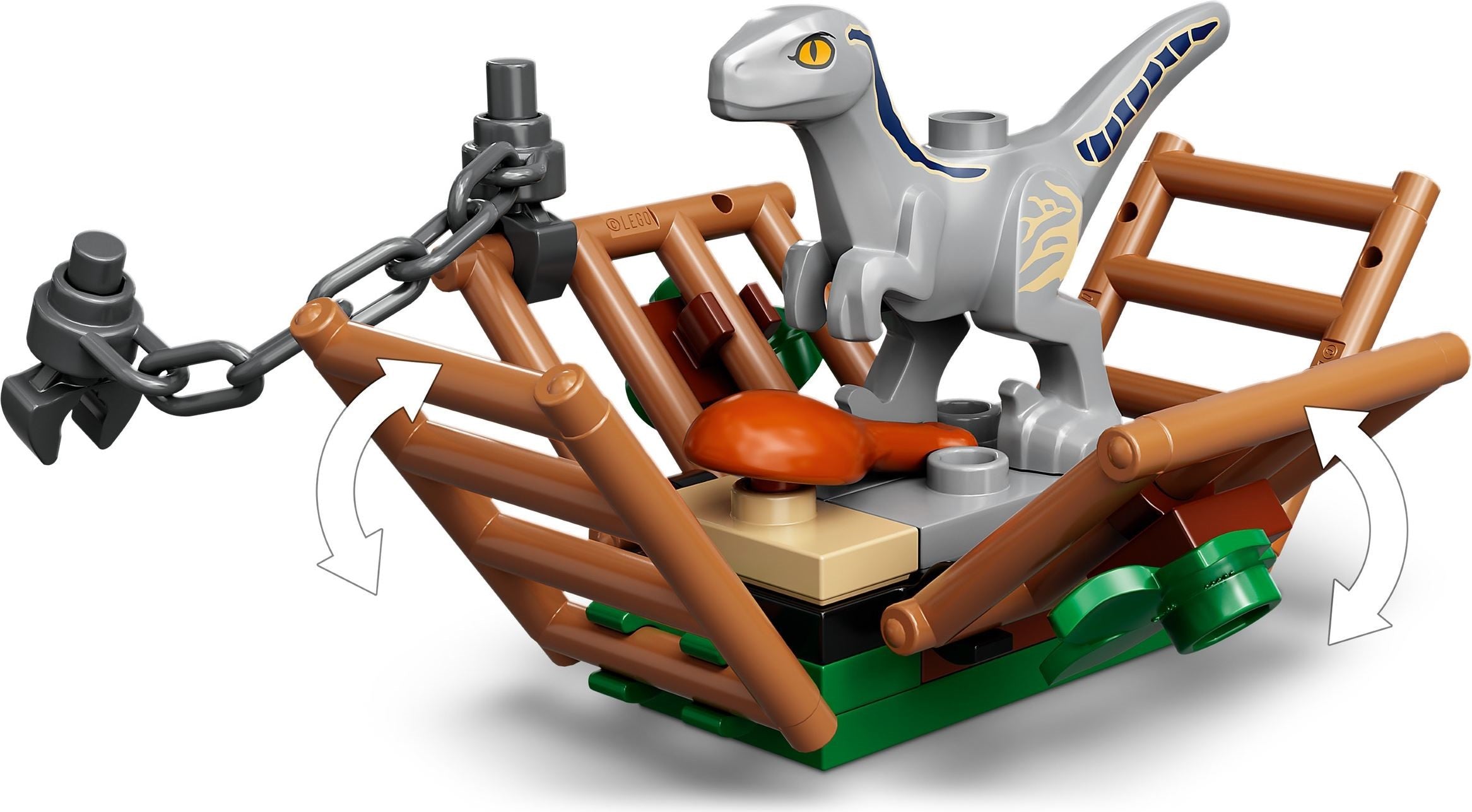 LEGO 76946 Blue & Beta Velociraptor Capture