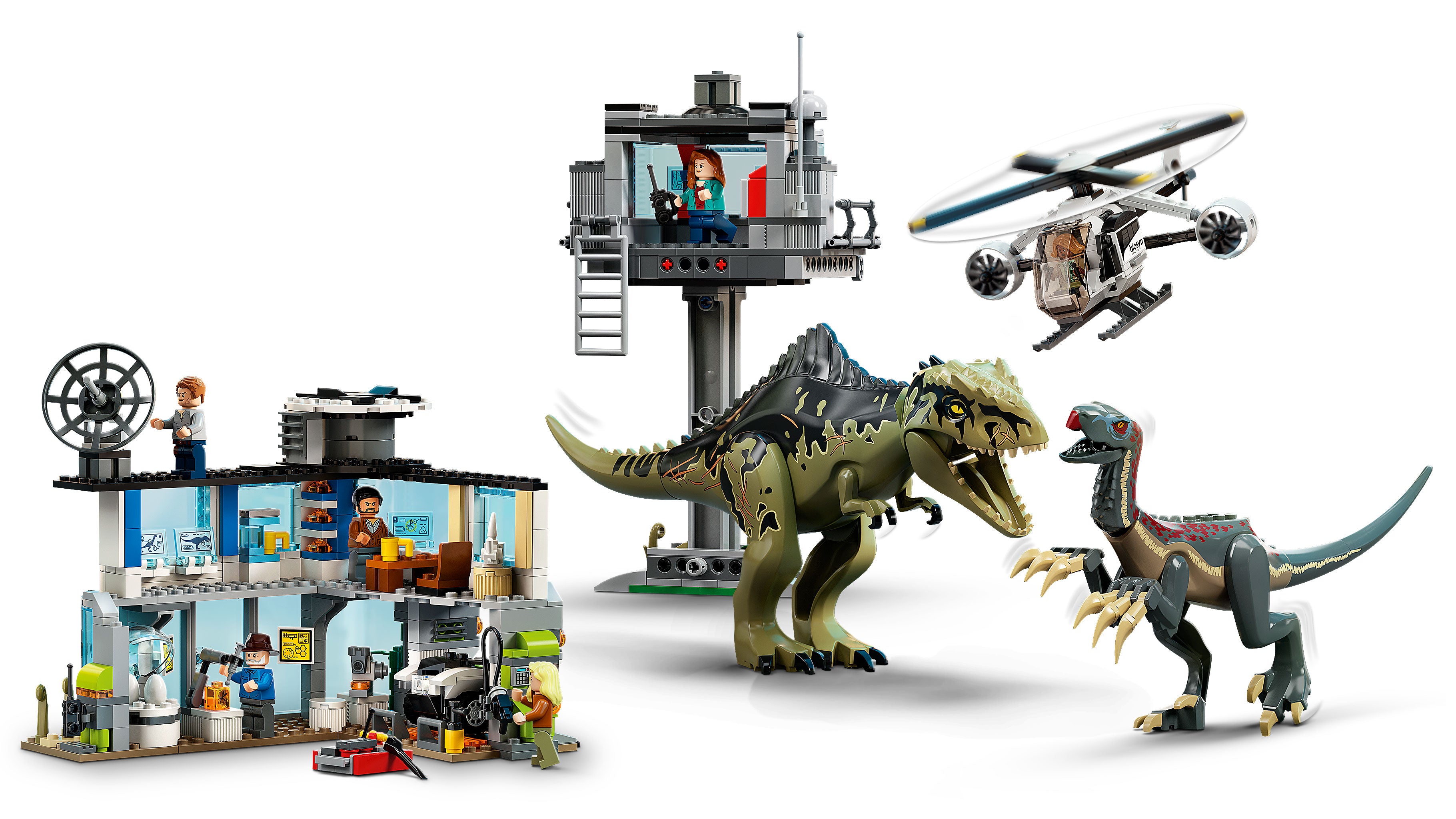 LEGO 76949 Giganotosaurus & Therizinosaurus Attack