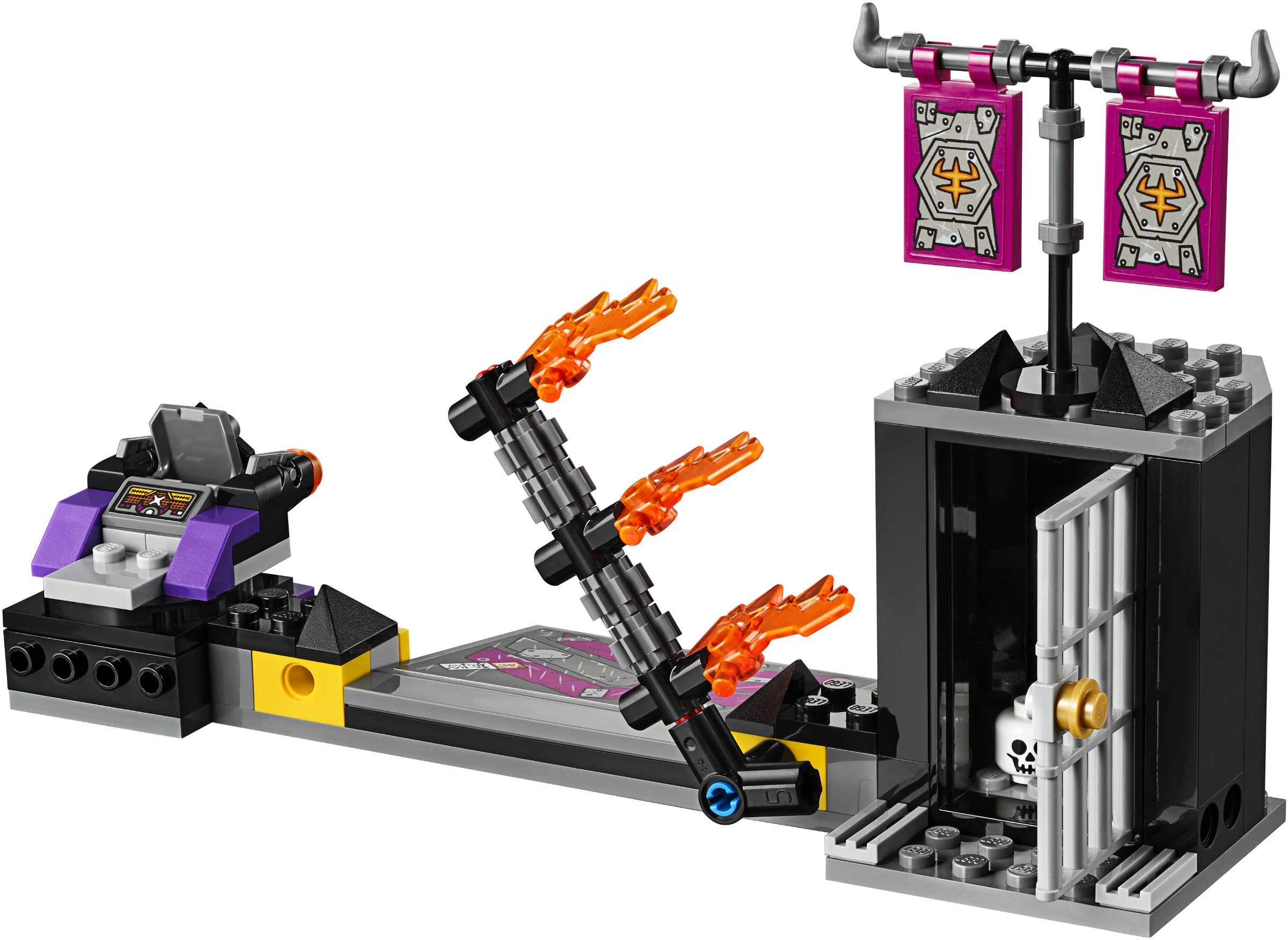 LEGO 80006 White Dragon Horse Bike