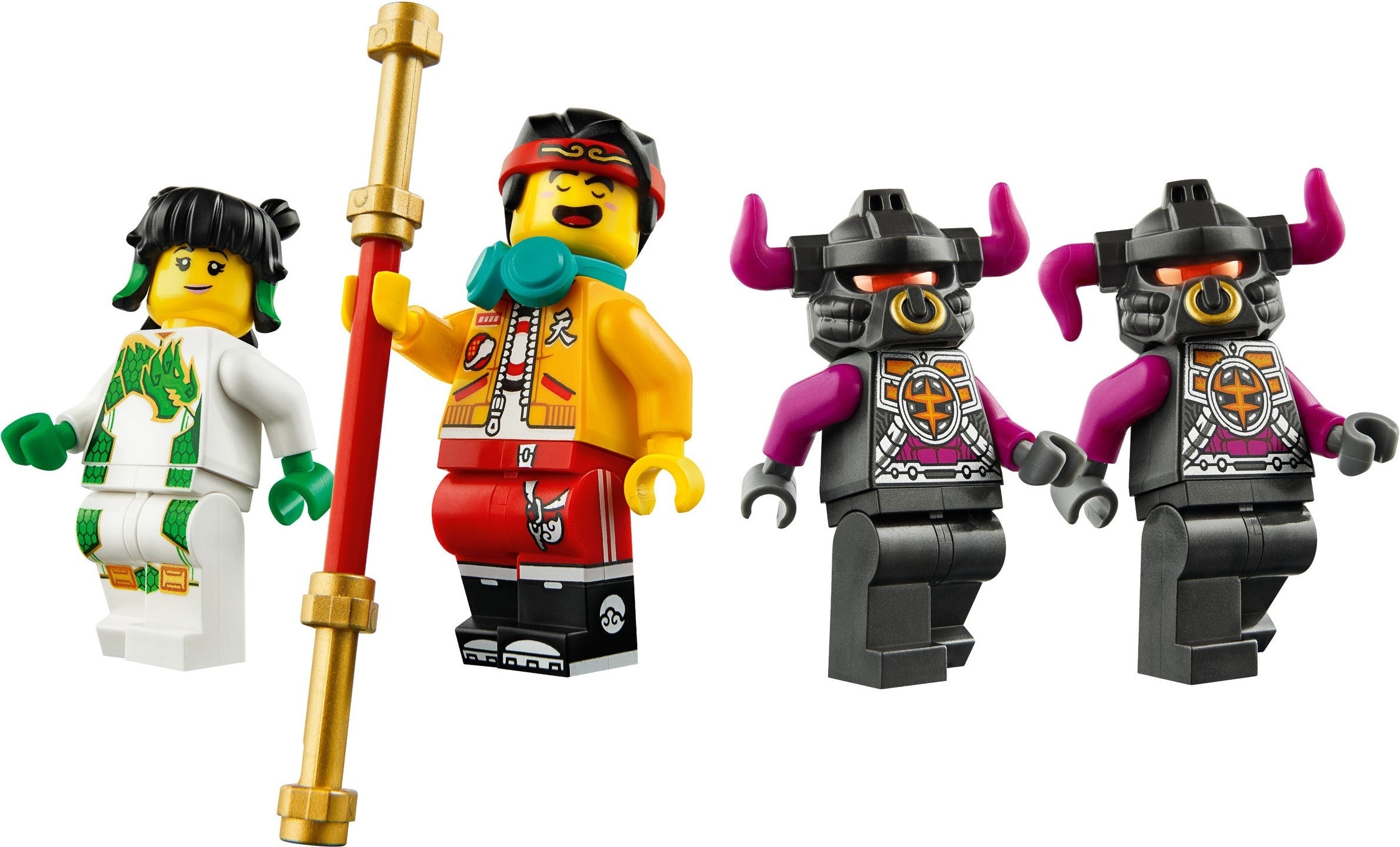 LEGO 80006 White Dragon Horse Bike