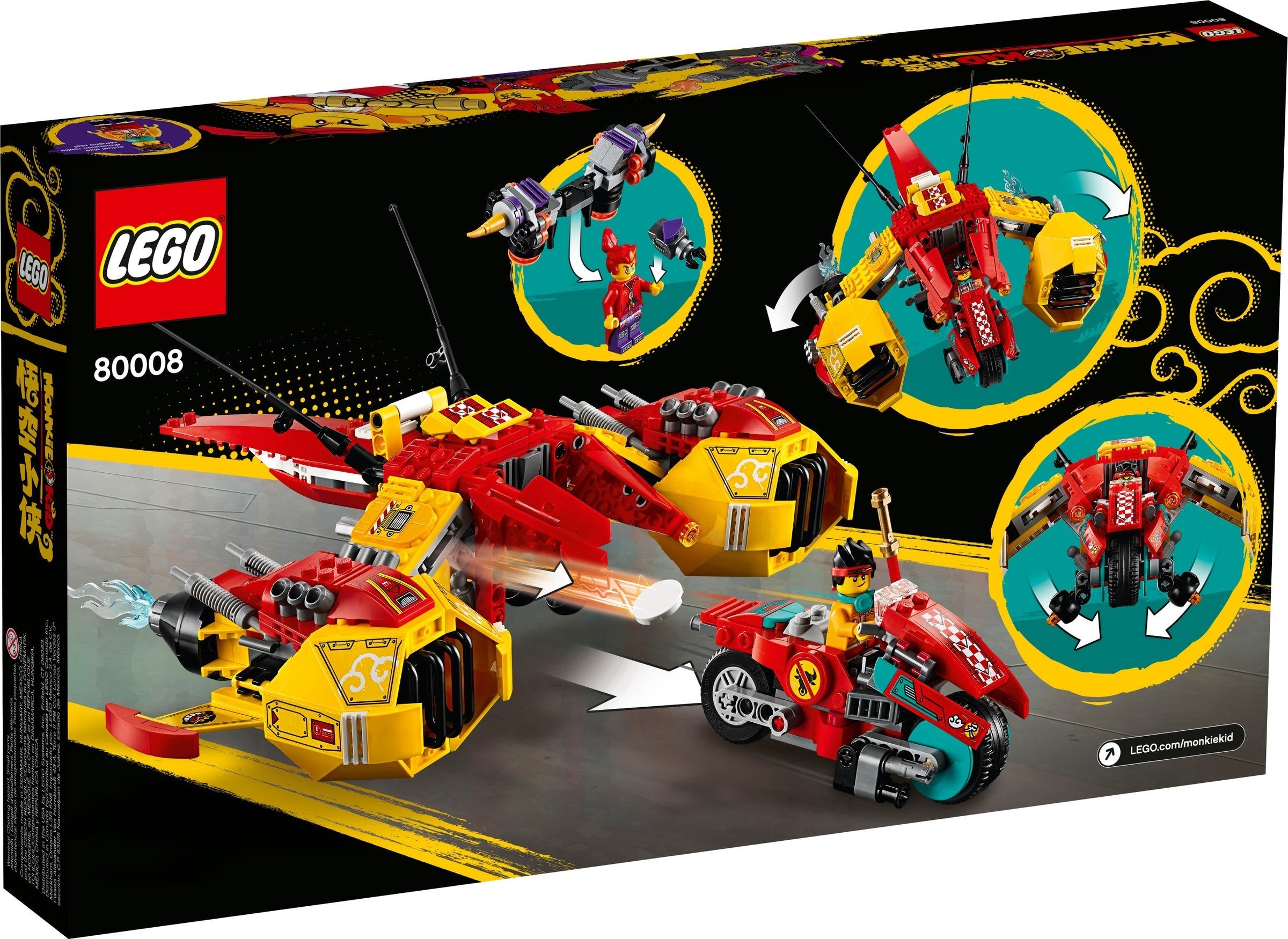 LEGO 80008 Monkie Kid's Cloud Jet