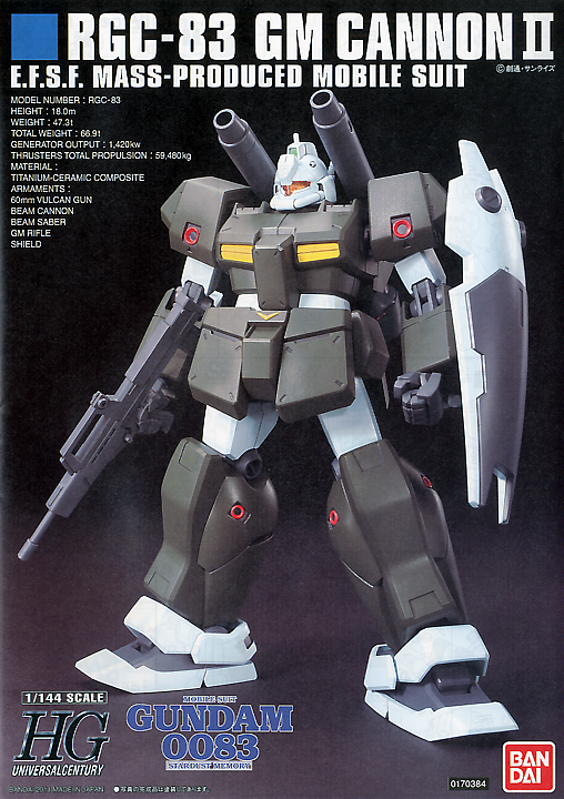 HGUC RGC-83 GM Cannon II