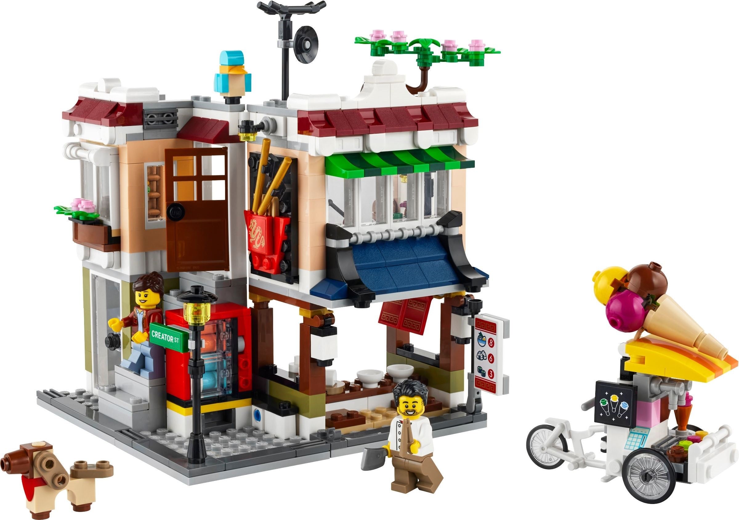 LEGO 31131 Downtown Noodle Shop